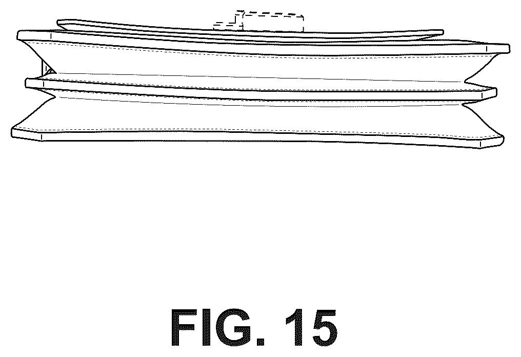 Patent USD1124643 Figure 15 – Bag