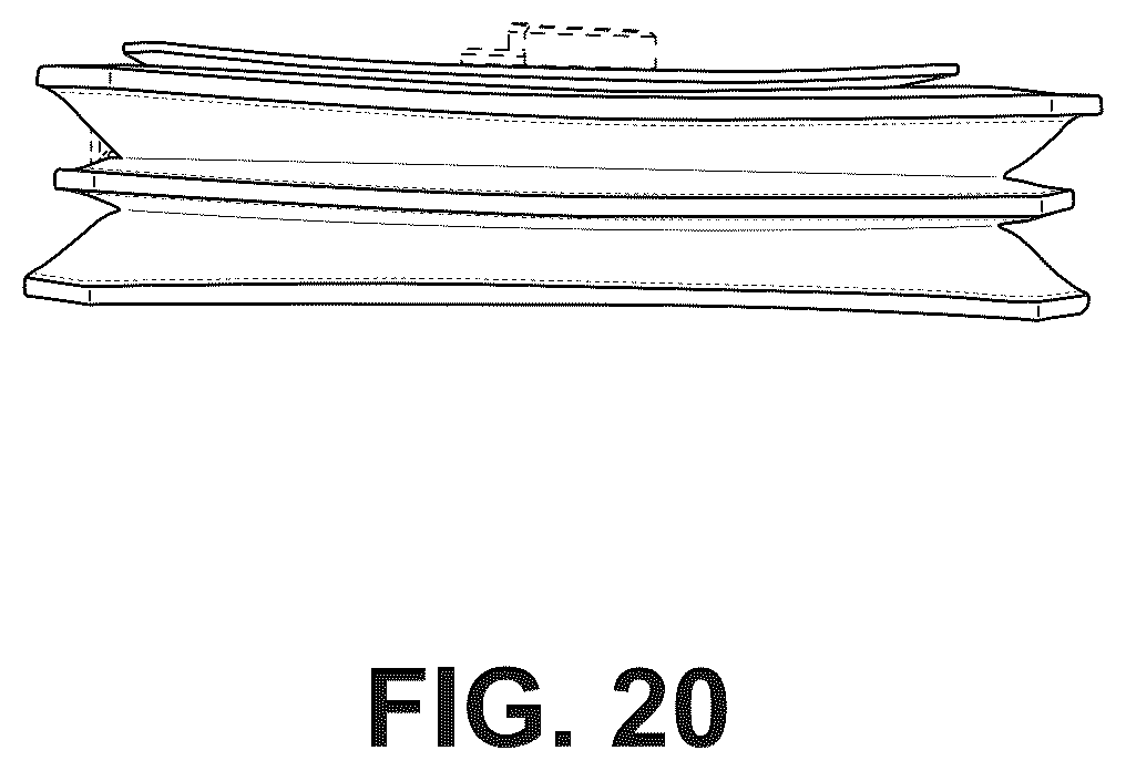 Patent USD1124643 Figure 20 – Bag