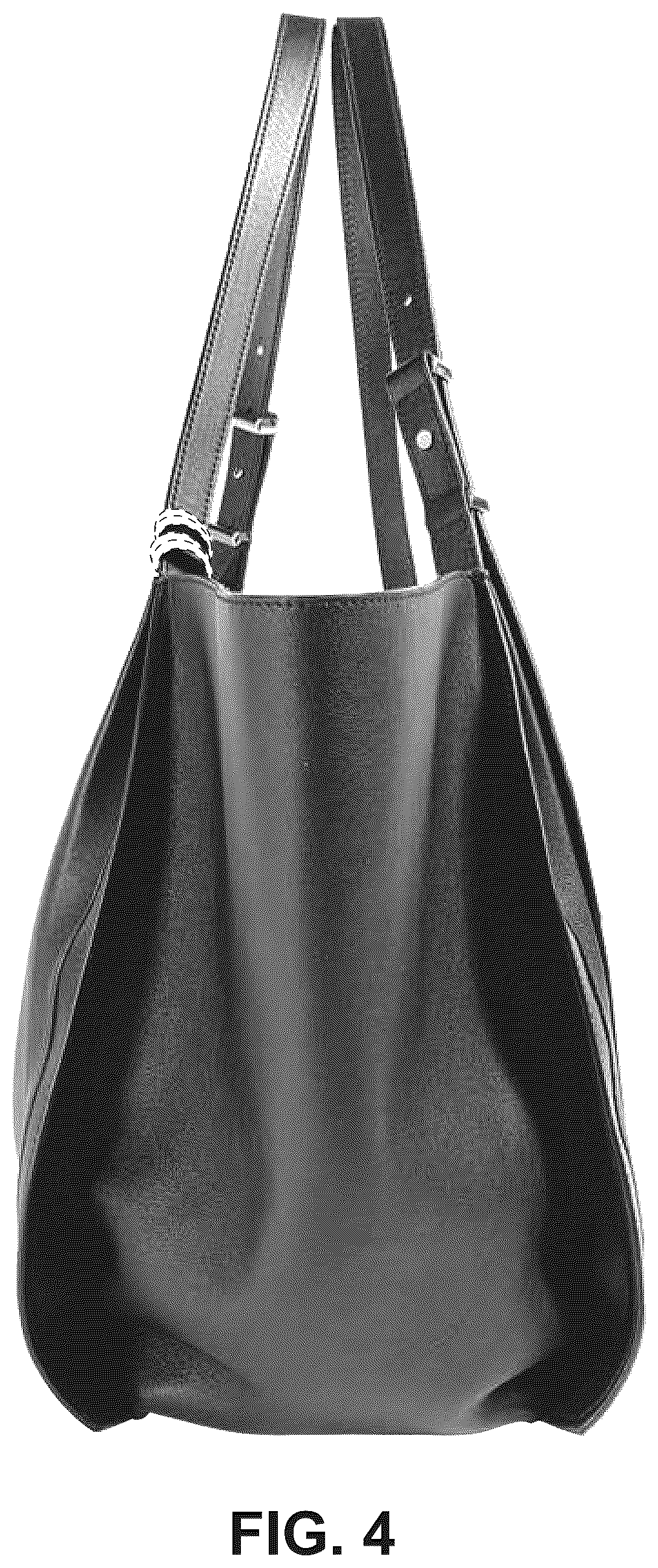 Patent USD1124644 Figure 4 – Bag