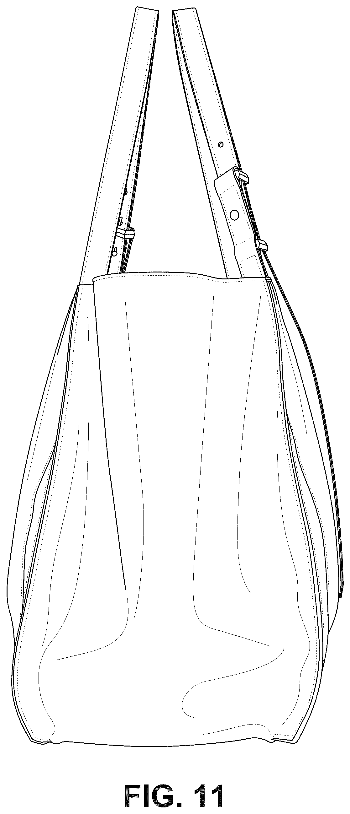 Patent USD1124644 Figure 11 – Bag