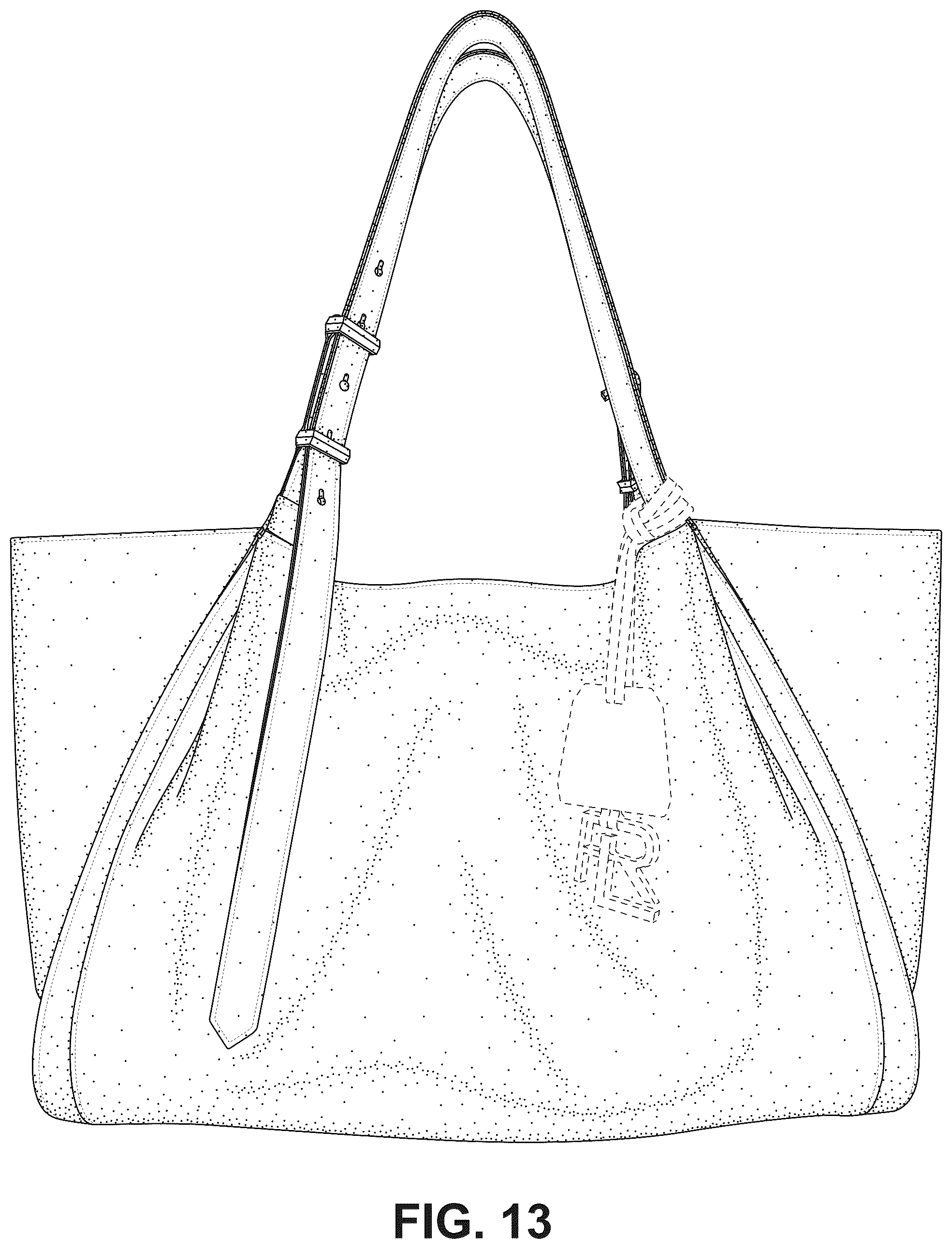 Patent USD1124644 Figure 13 – Bag