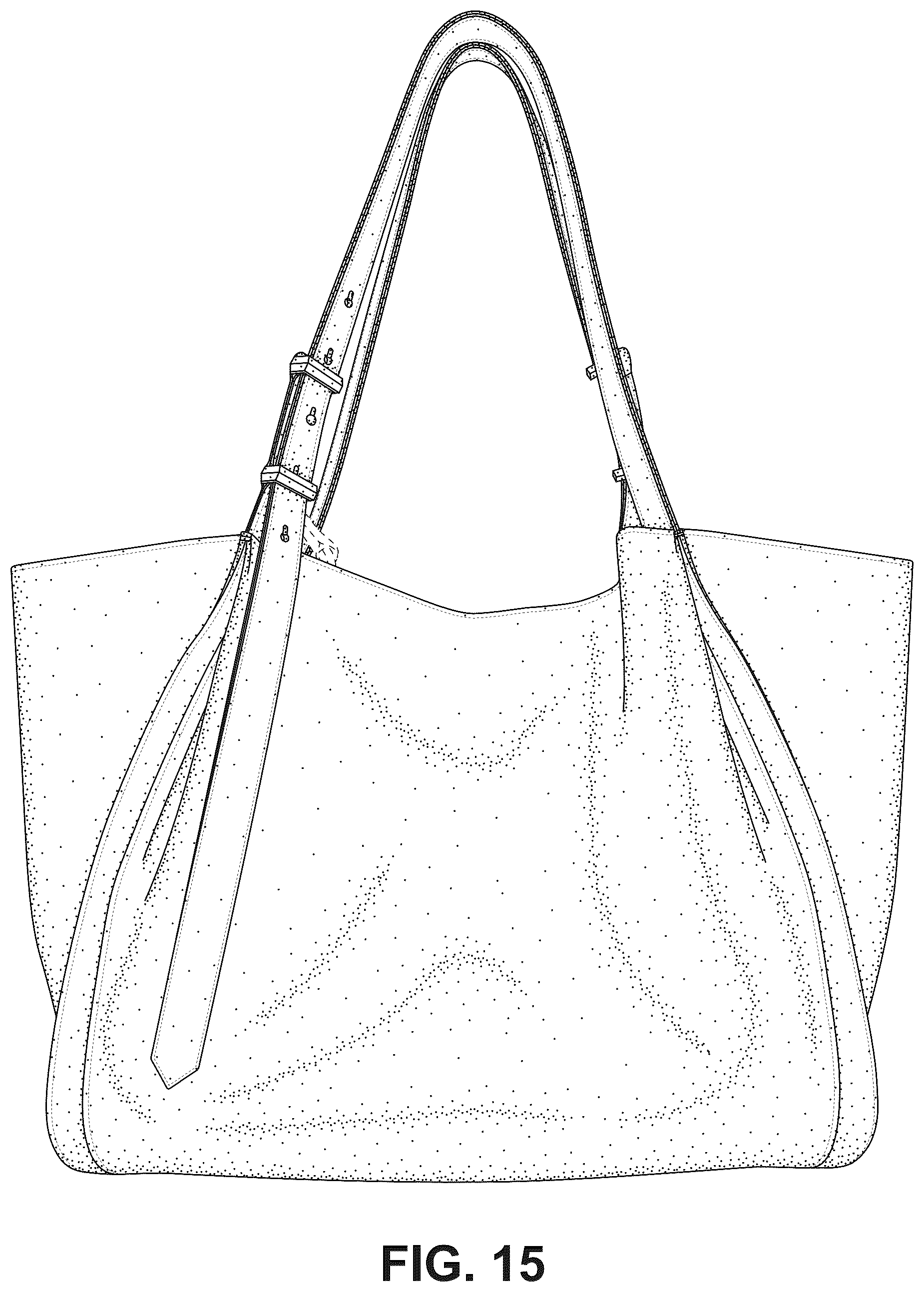 Patent USD1124644 Figure 15 – Bag
