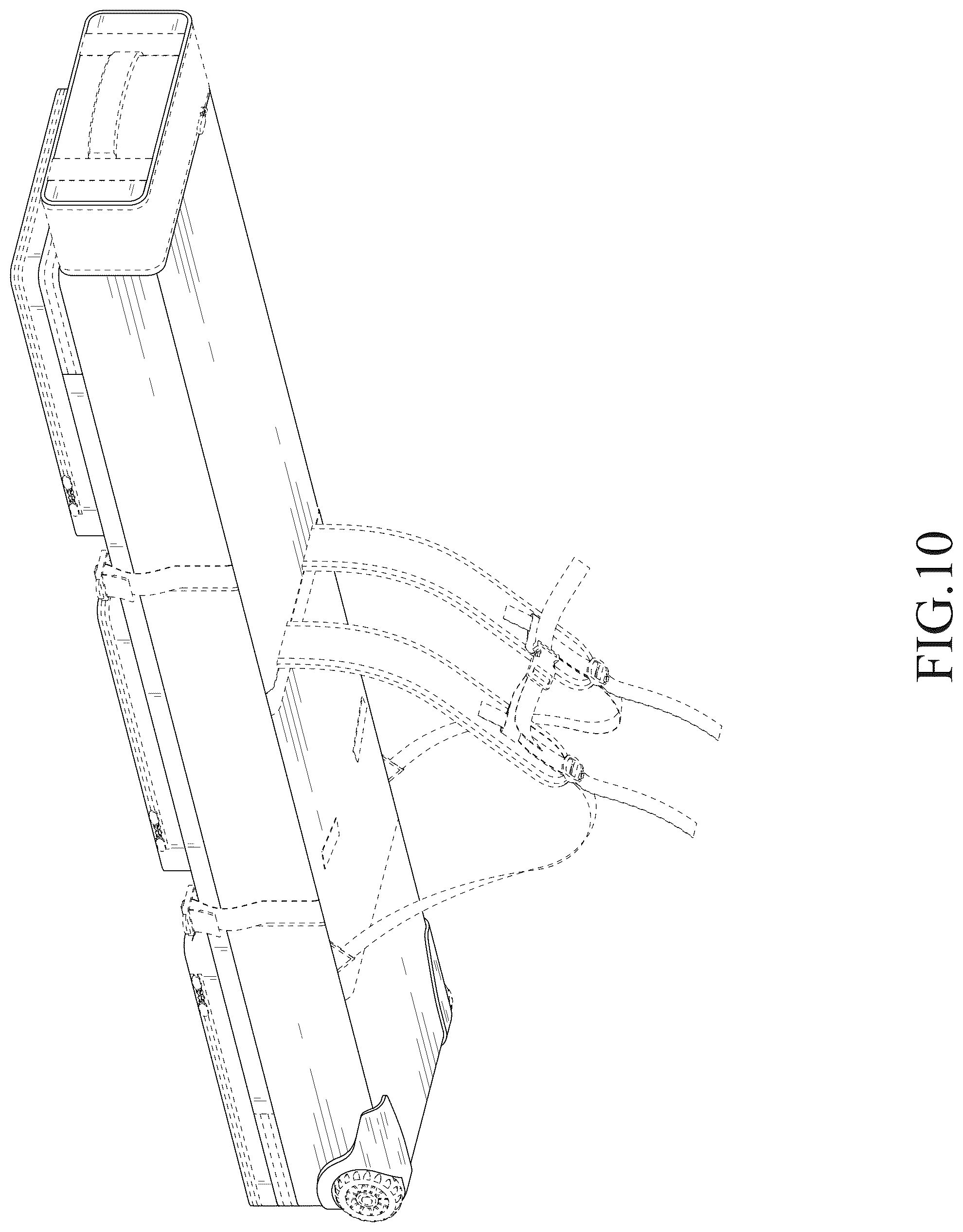 Patent USD1124647 Figure 10 – Snowboard bag