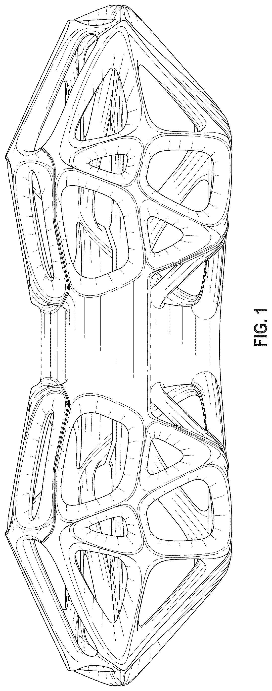 Patent USD1124649 Figure 1 – Eyewear case
