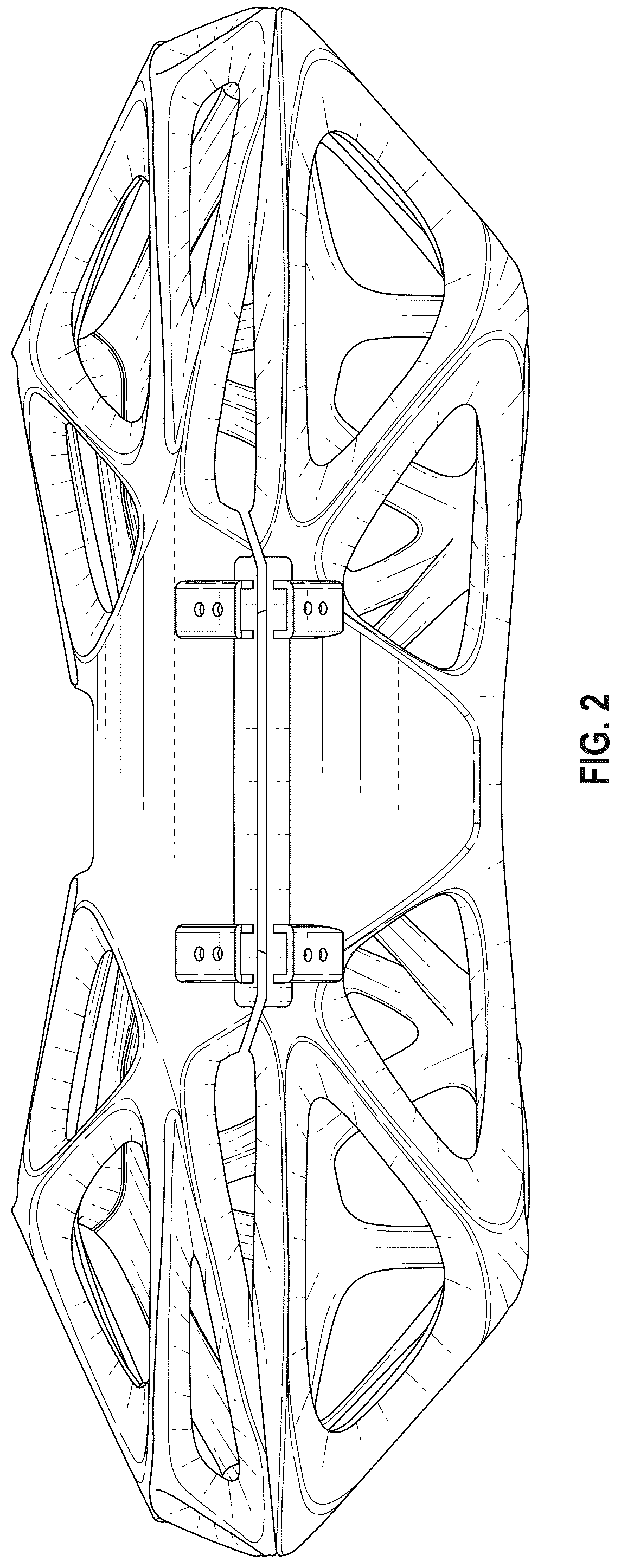 Patent USD1124649 Figure 2 – Eyewear case
