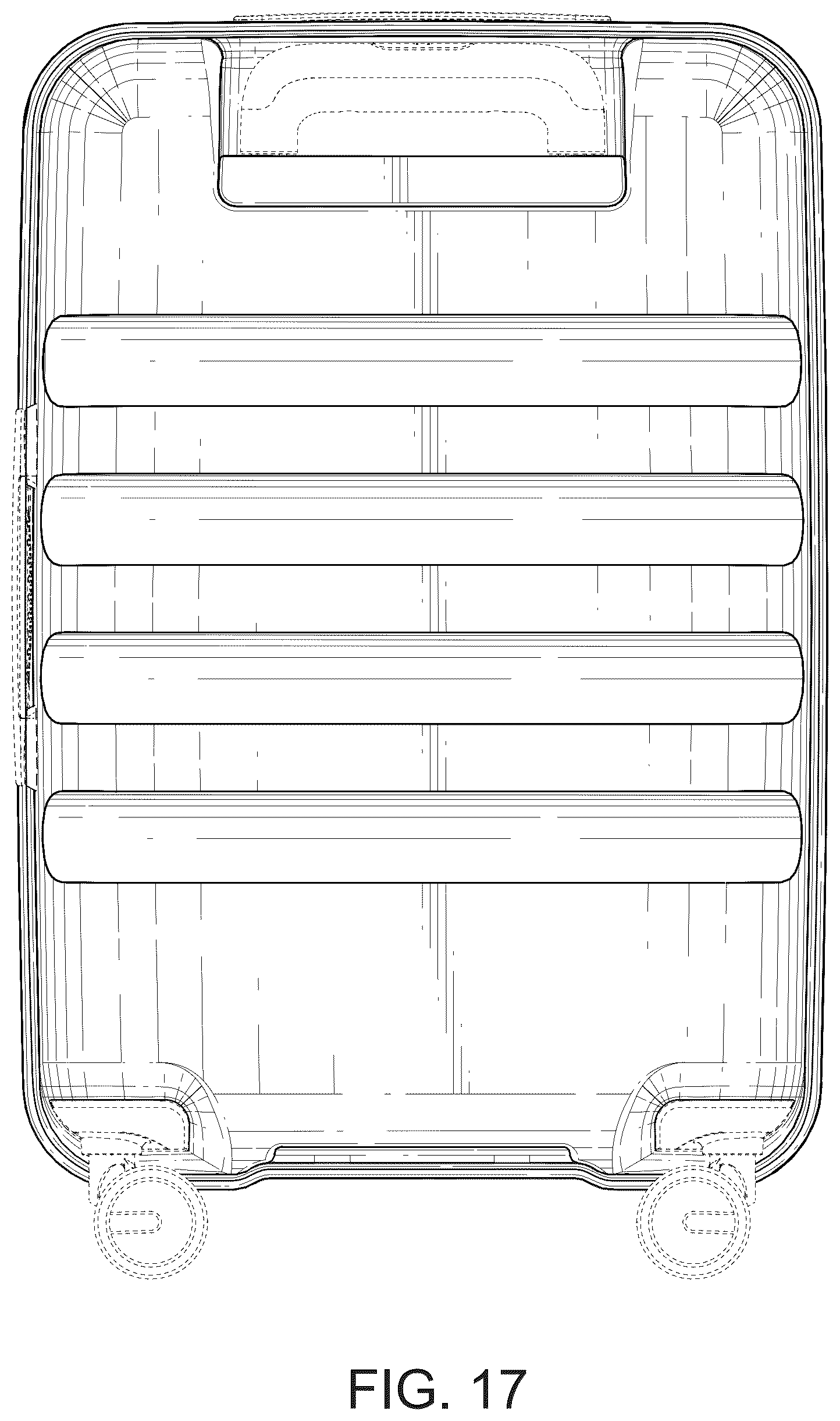 Patent USD1124650 Figure 17 – Suitcase