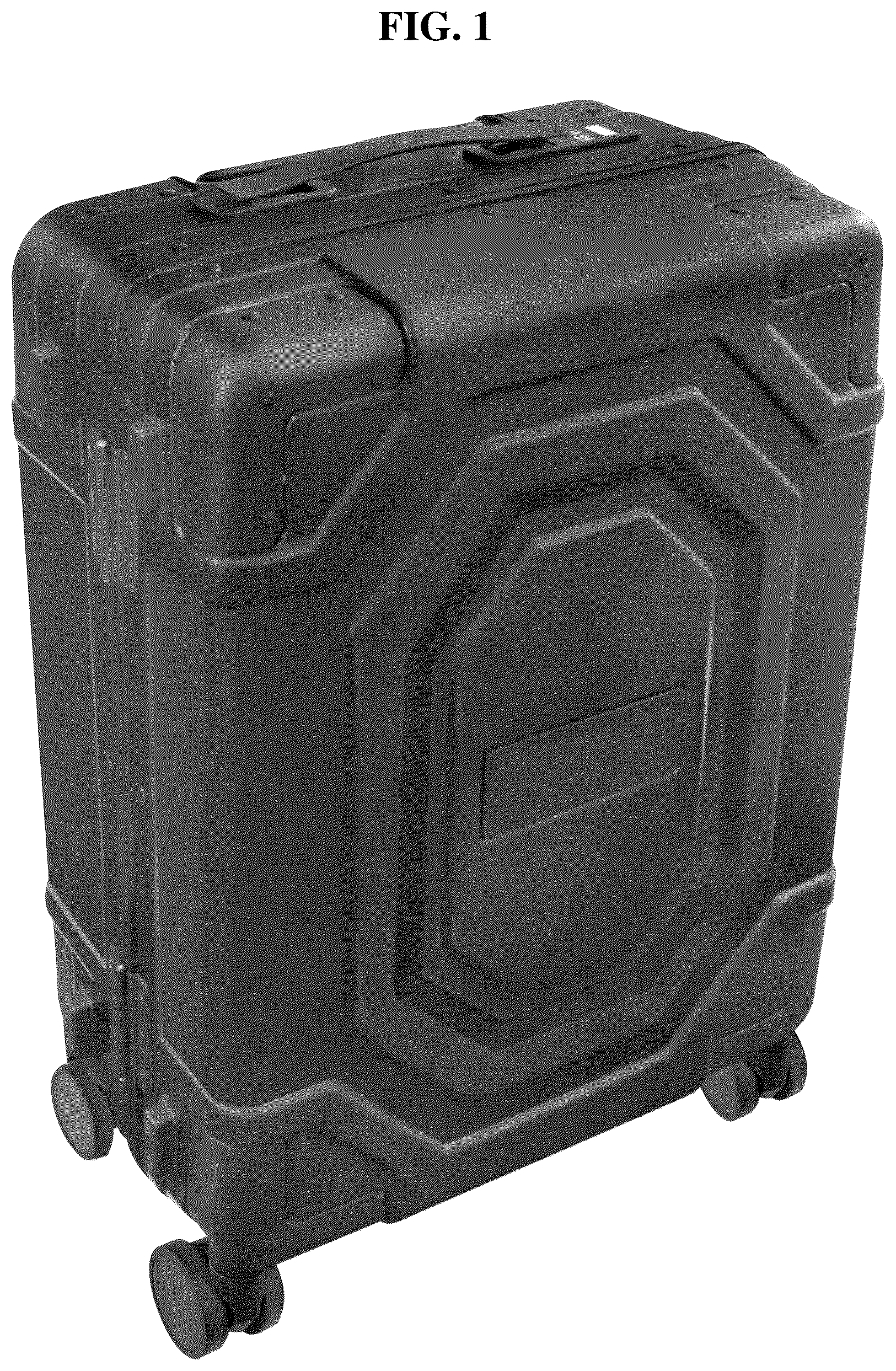 Patent USD1124651 — Suitcase — Figure 1