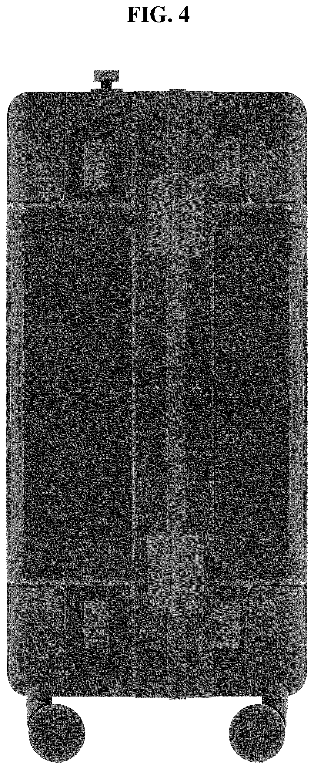 Patent USD1124651 Figure 4 – Suitcase