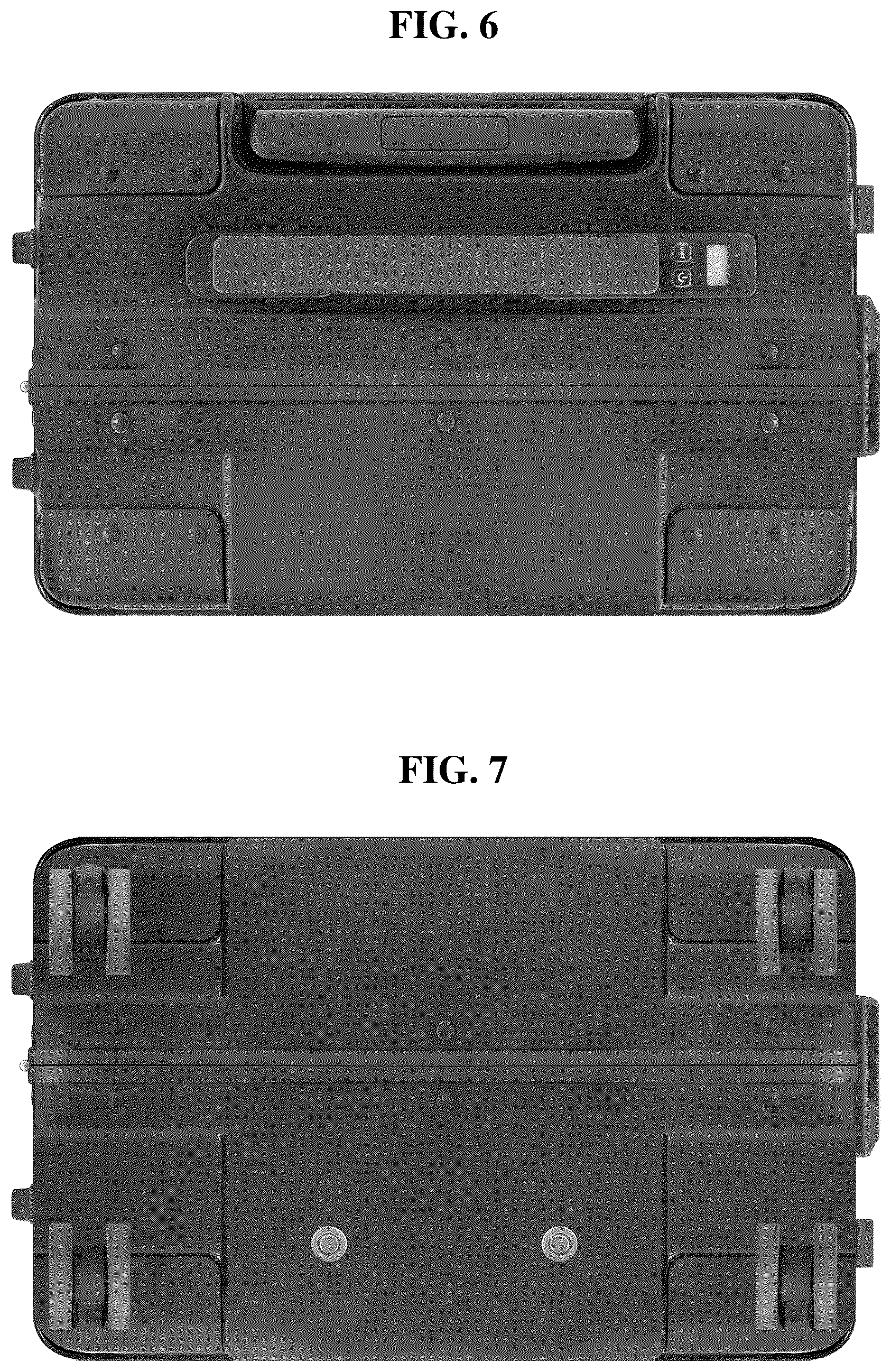 Patent USD1124651 Figure 6 – Suitcase