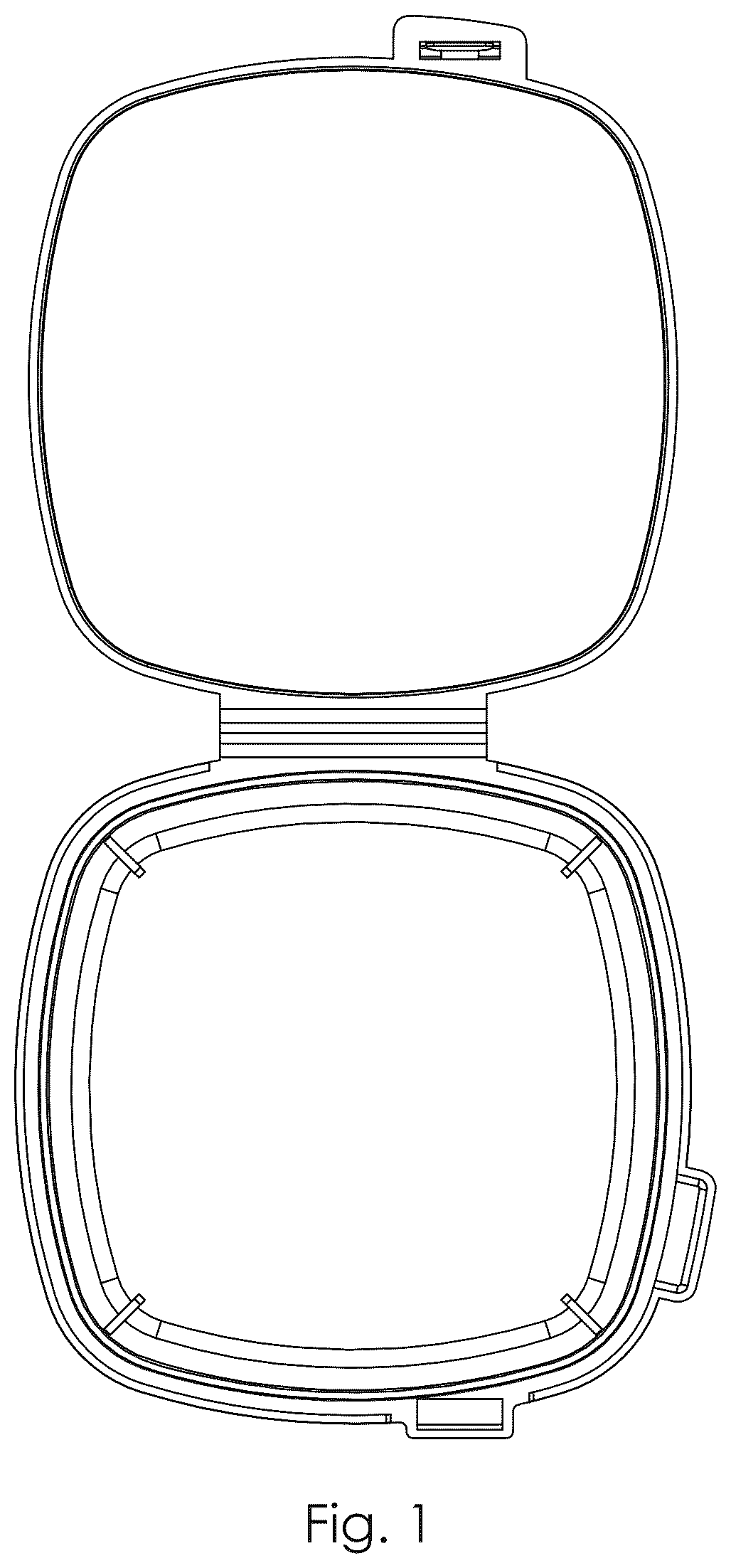 Patent USD1124652 — Child-resistant storage case — Figure 1