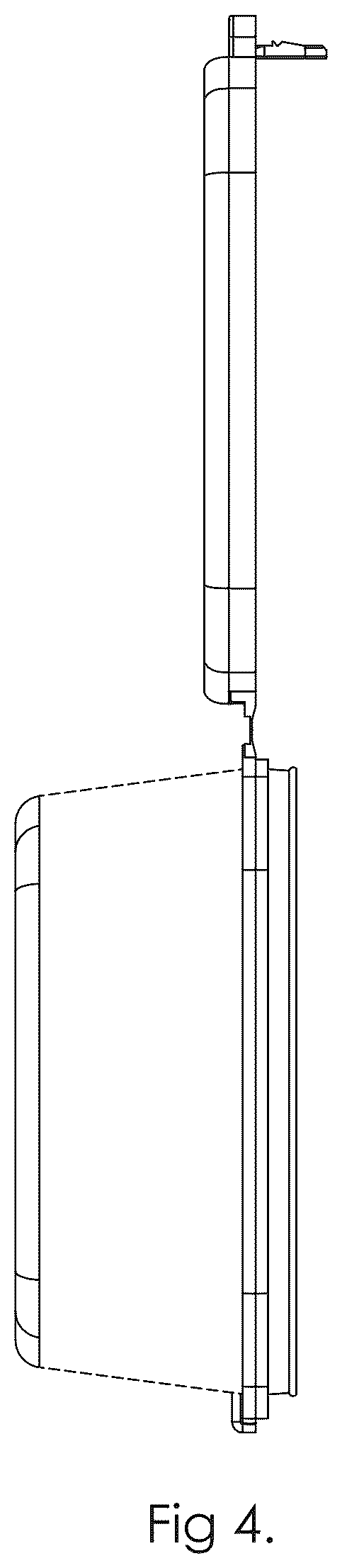 Patent USD1124652 Figure 4 – Child-resistant storage case