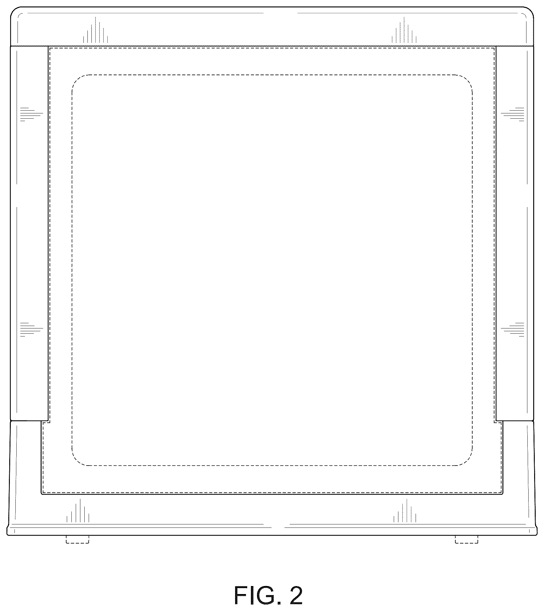 Patent USD1124653 Figure 2 – Storage box