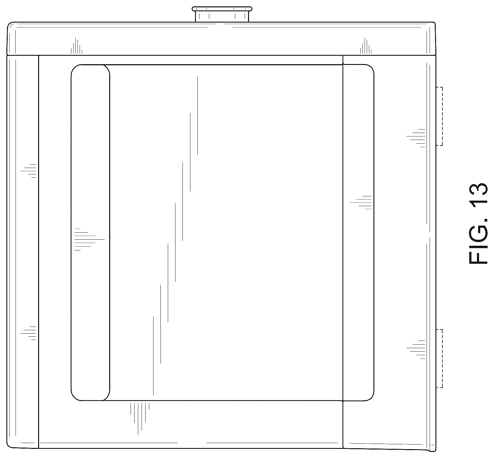Patent USD1124653 Figure 13 – Storage box