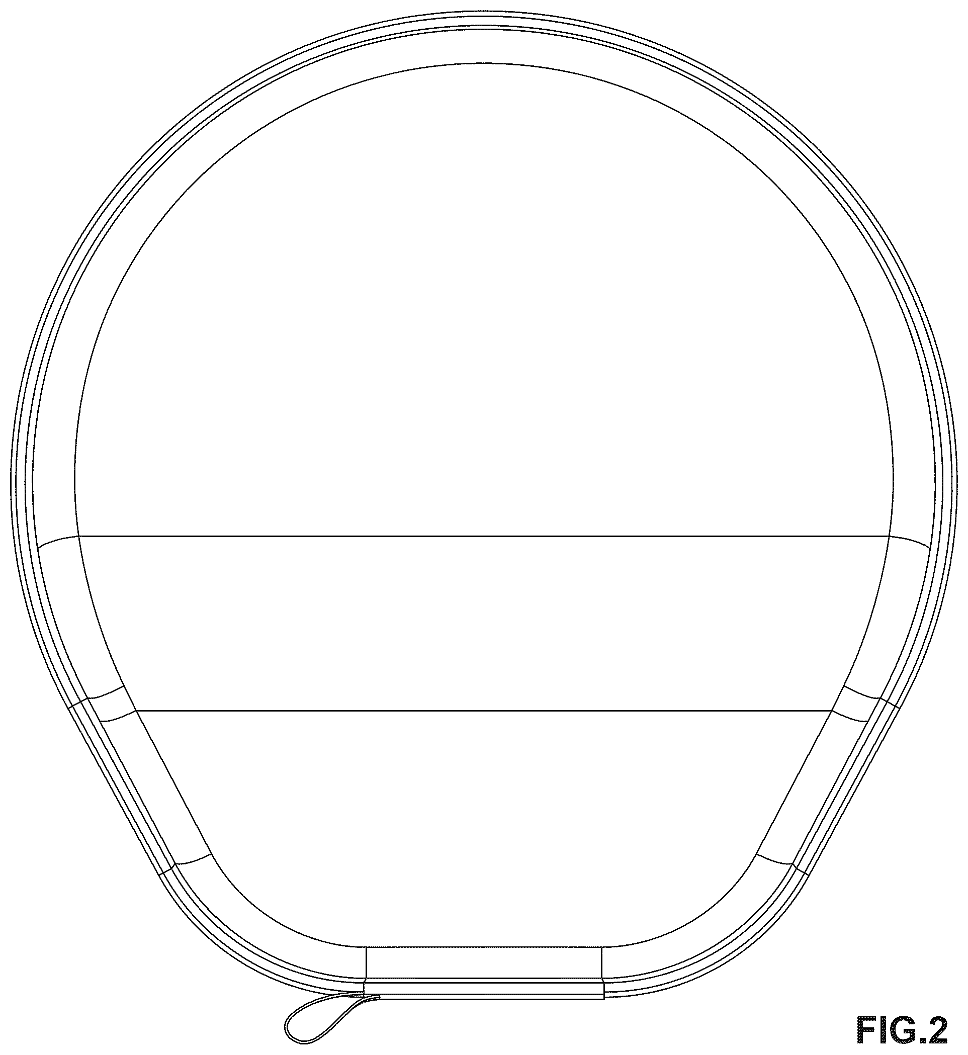 Patent USD1124654 Figure 2 – Case for headphones