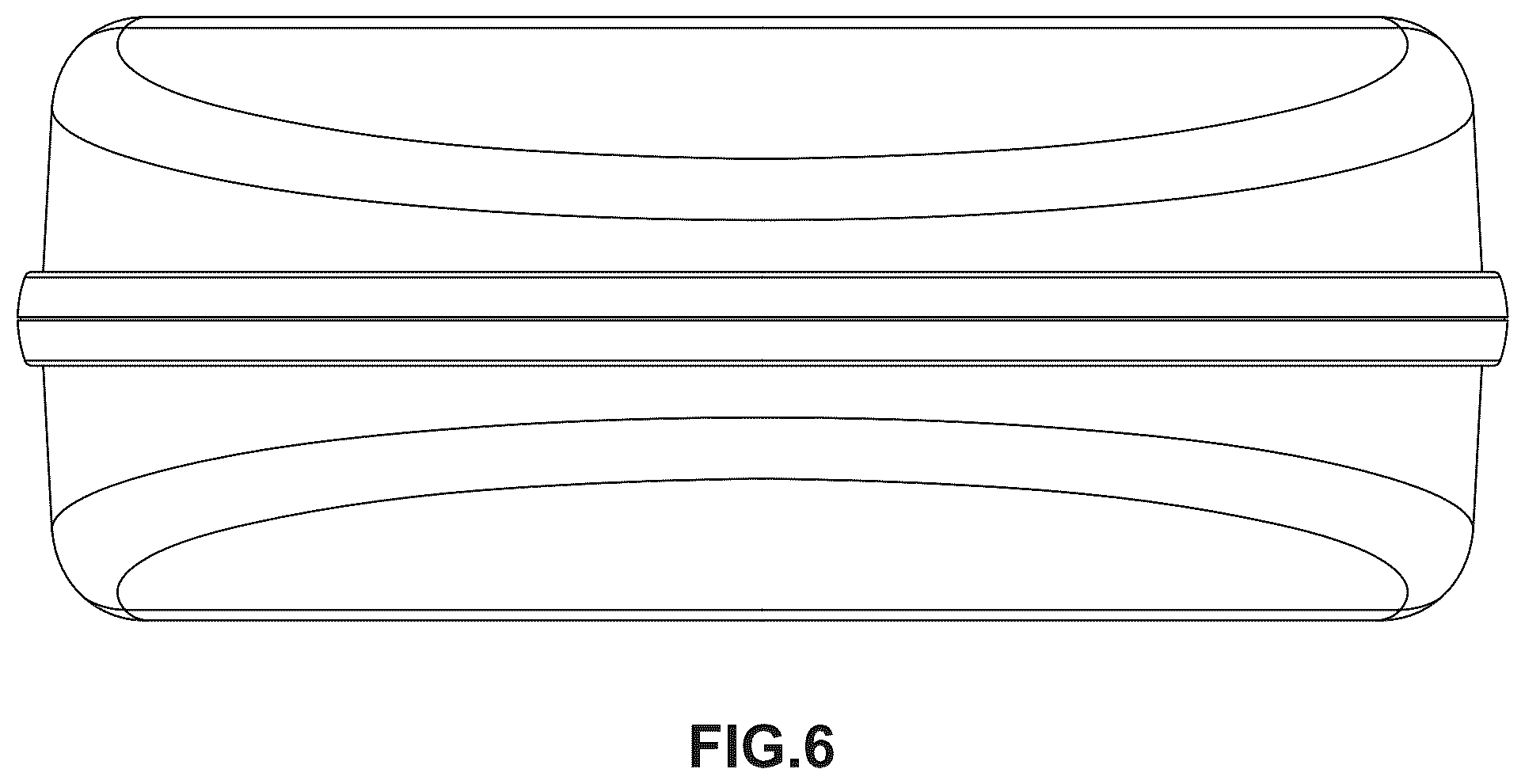 Patent USD1124654 Figure 6 – Case for headphones