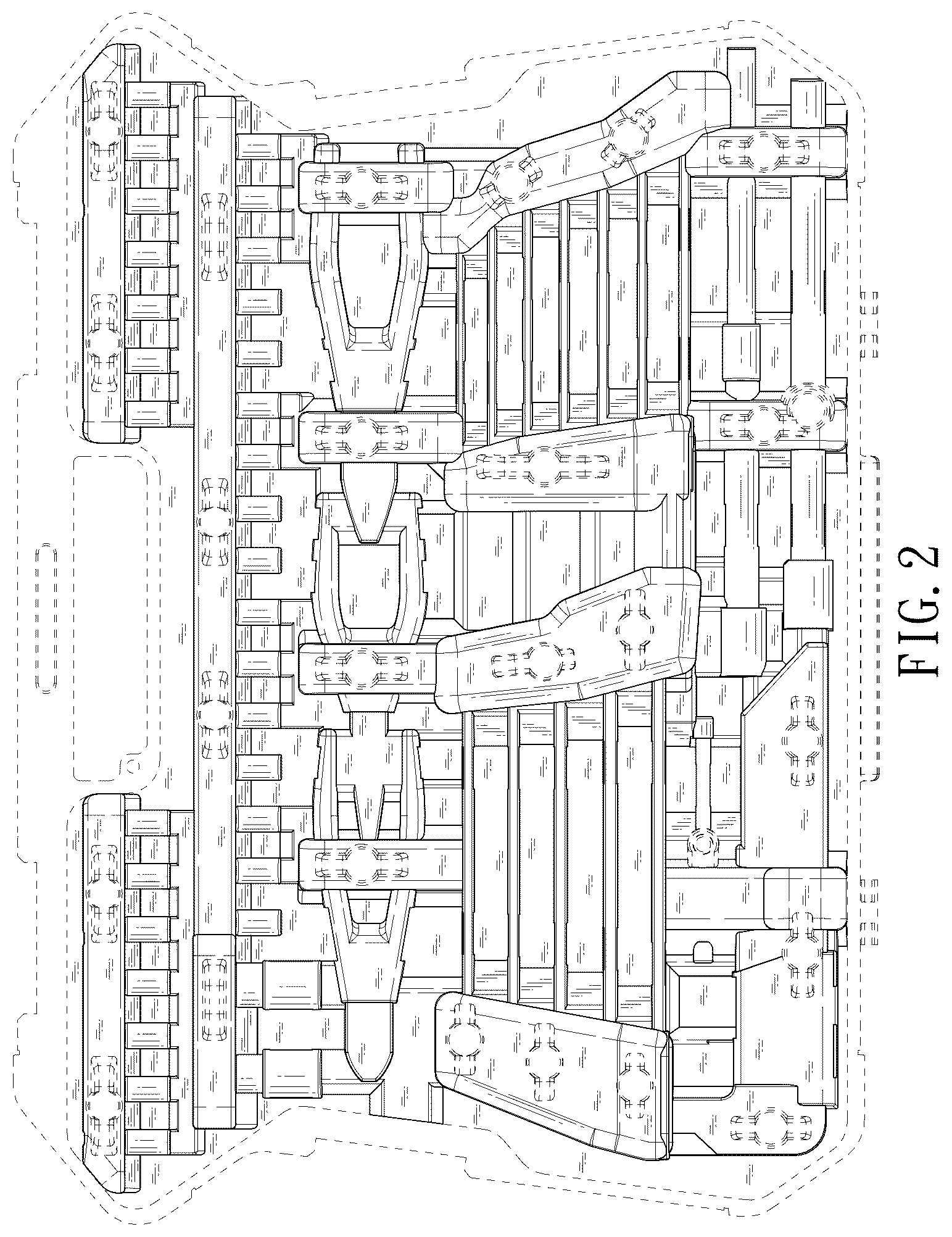 Patent USD1124655 Figure 2 – Tool box