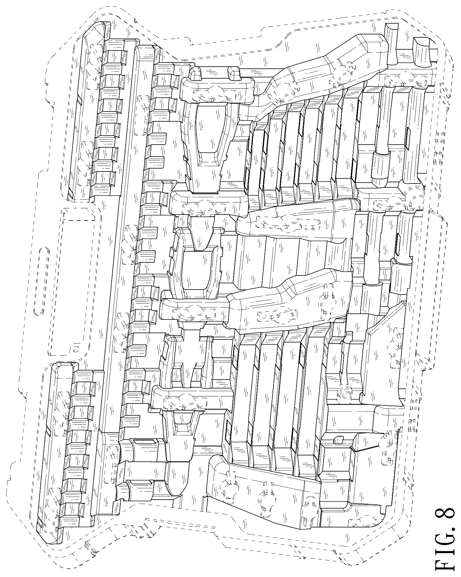 Patent USD1124655 Figure 6 – Tool box