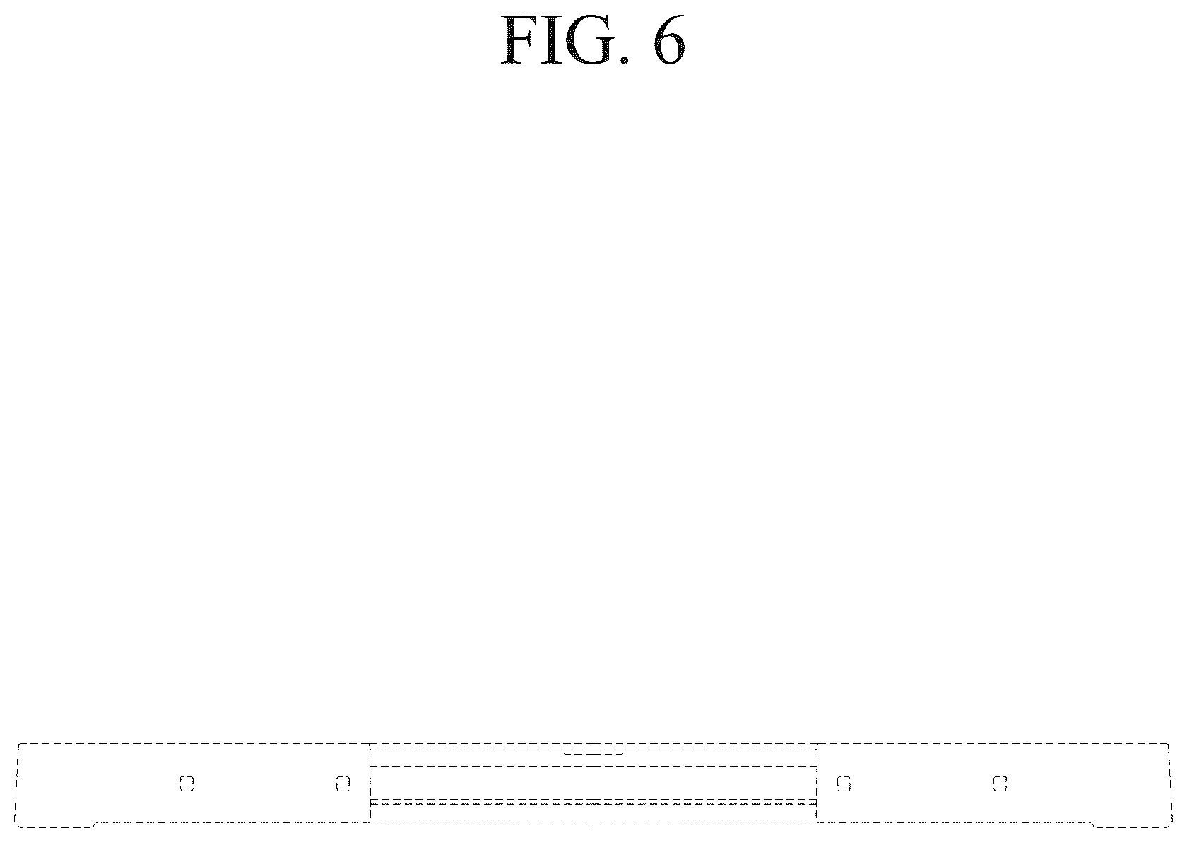 Patent USD1124656 Figure 6 – Front panel of storage case