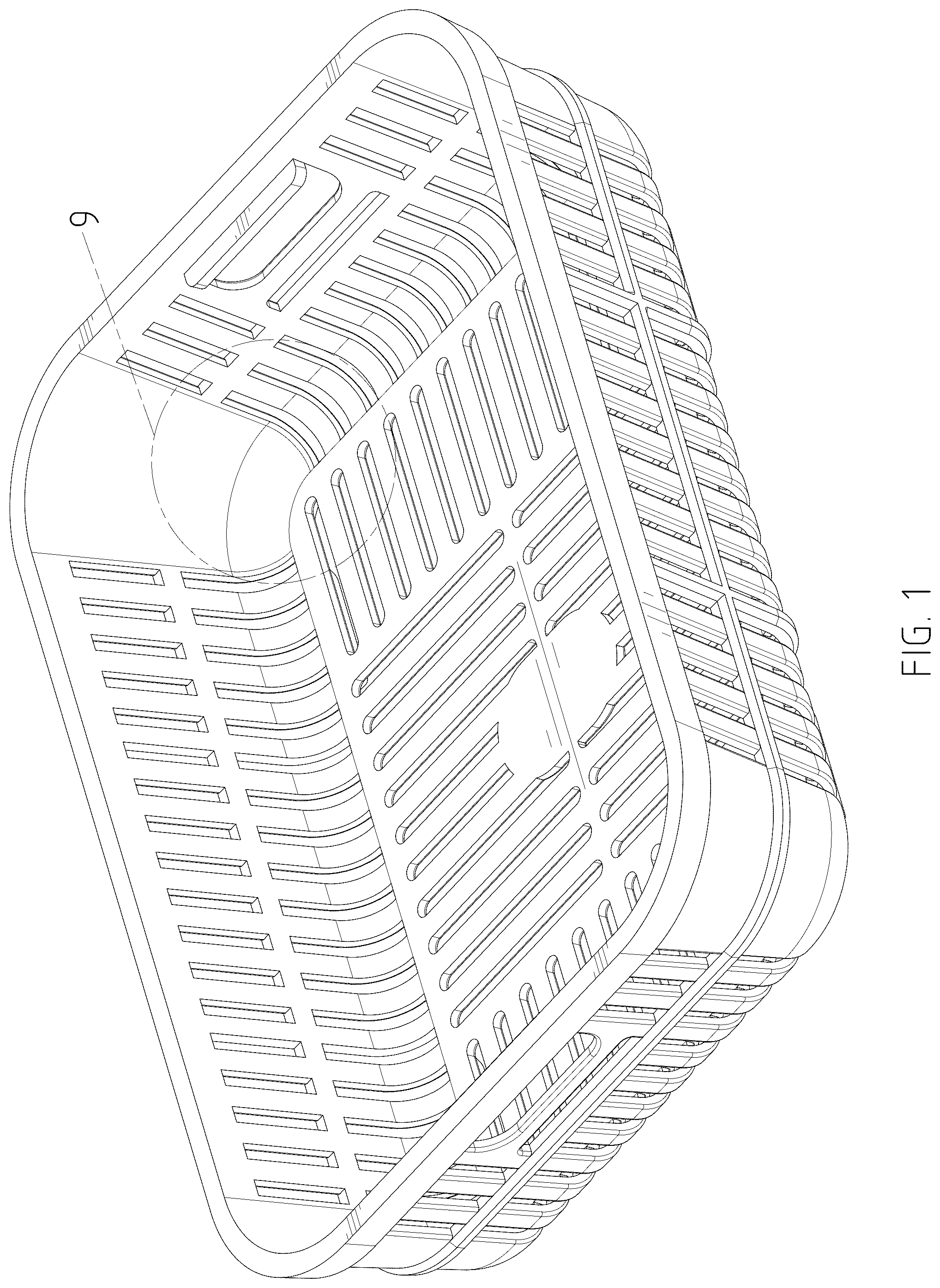 Patent USD1124658 — Drain basket — Figure 1