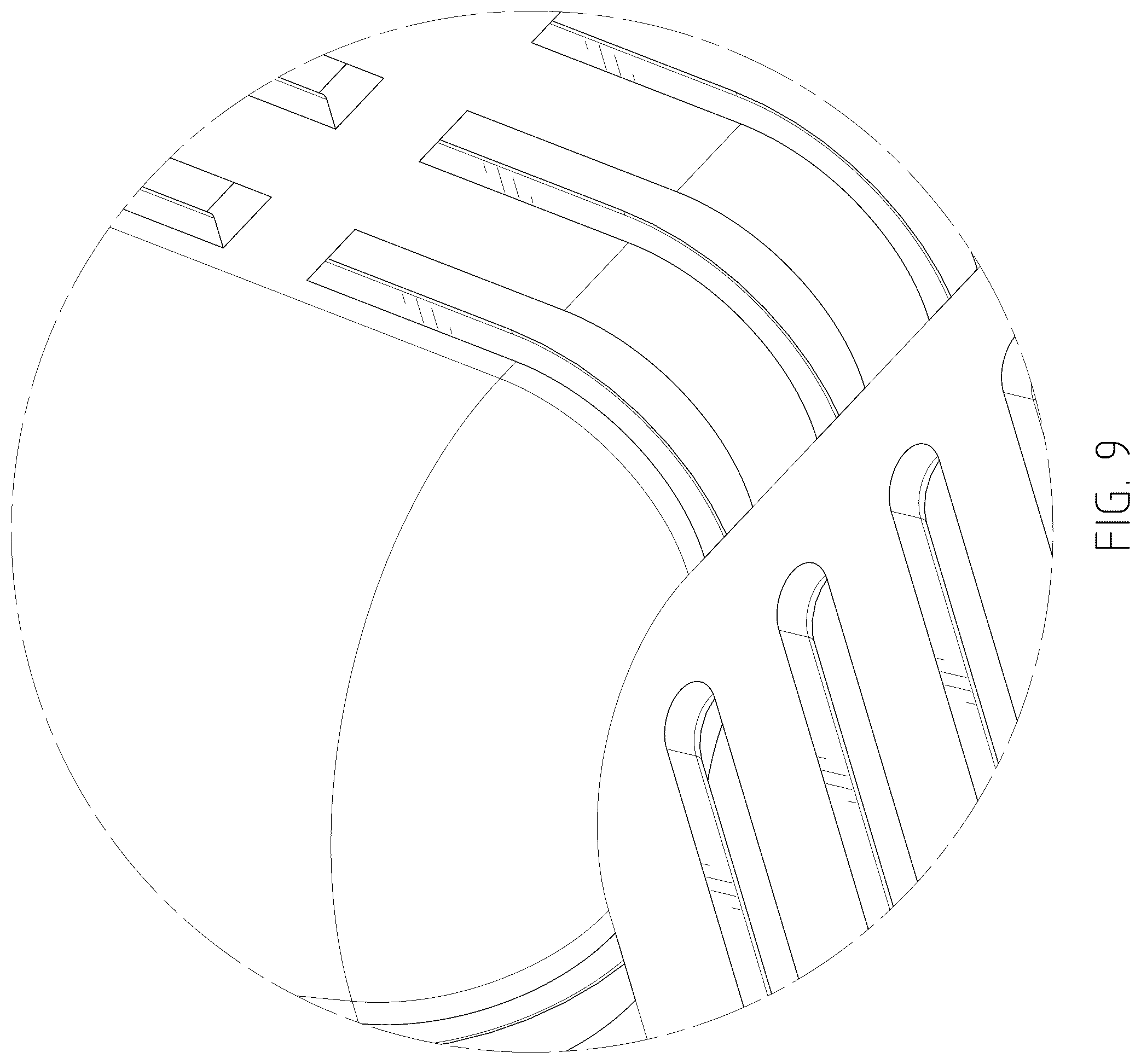 Patent USD1124658 Figure 9 – Drain basket