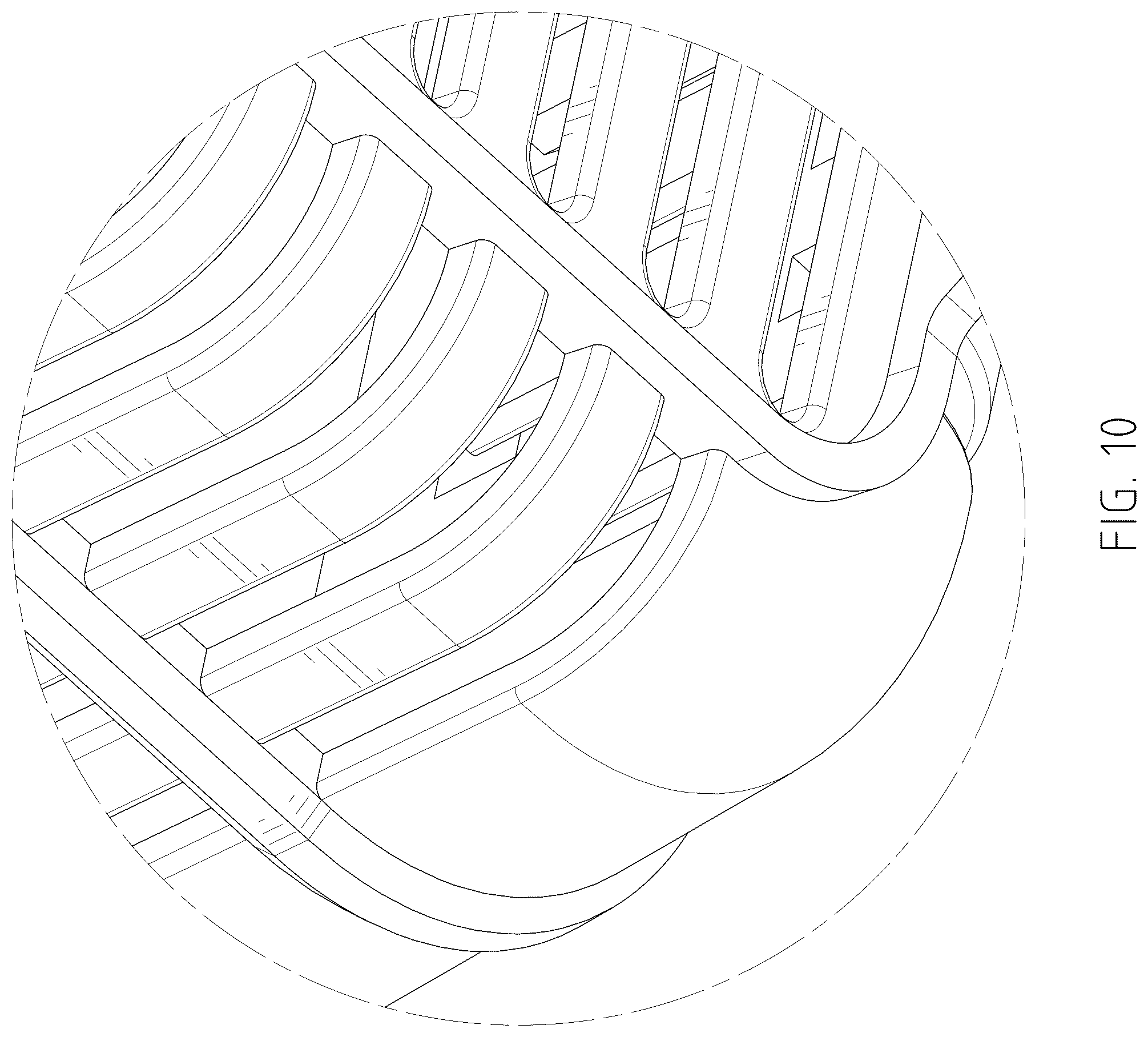 Patent USD1124658 Figure 10 – Drain basket