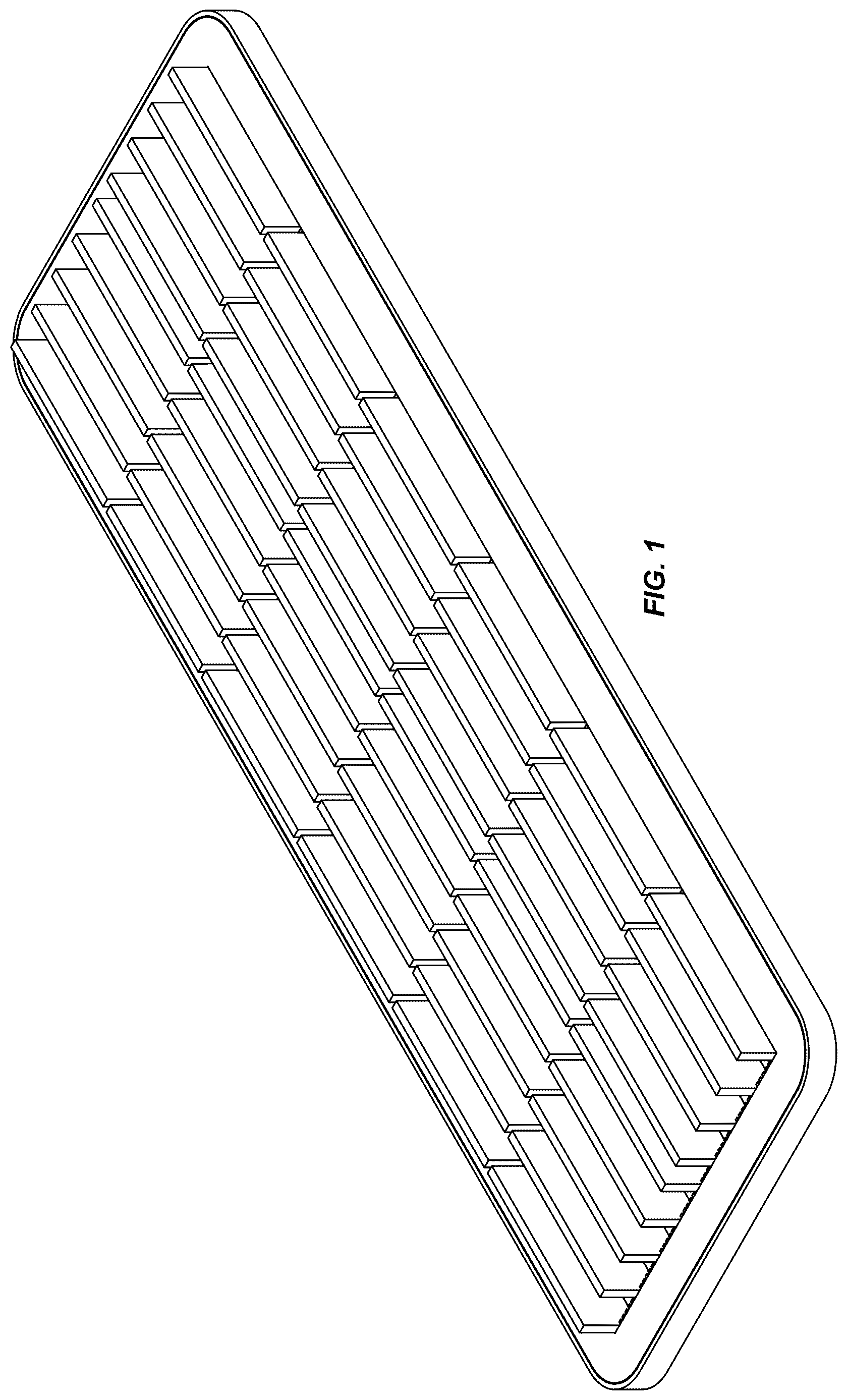 Patent USD1124659 — Display tray — Figure 1