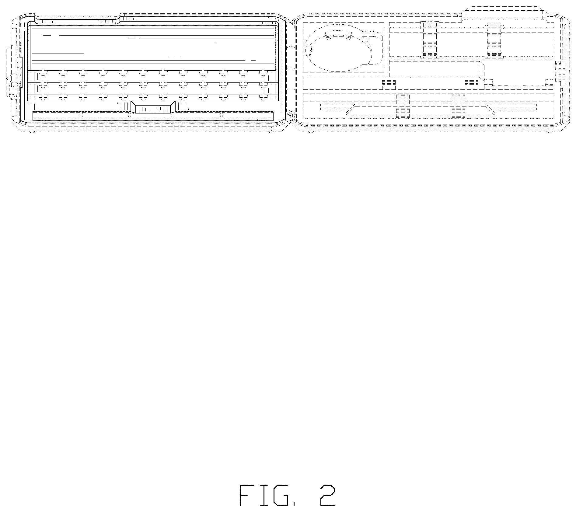 Patent USD1124661 Figure 2 – Tool box lining