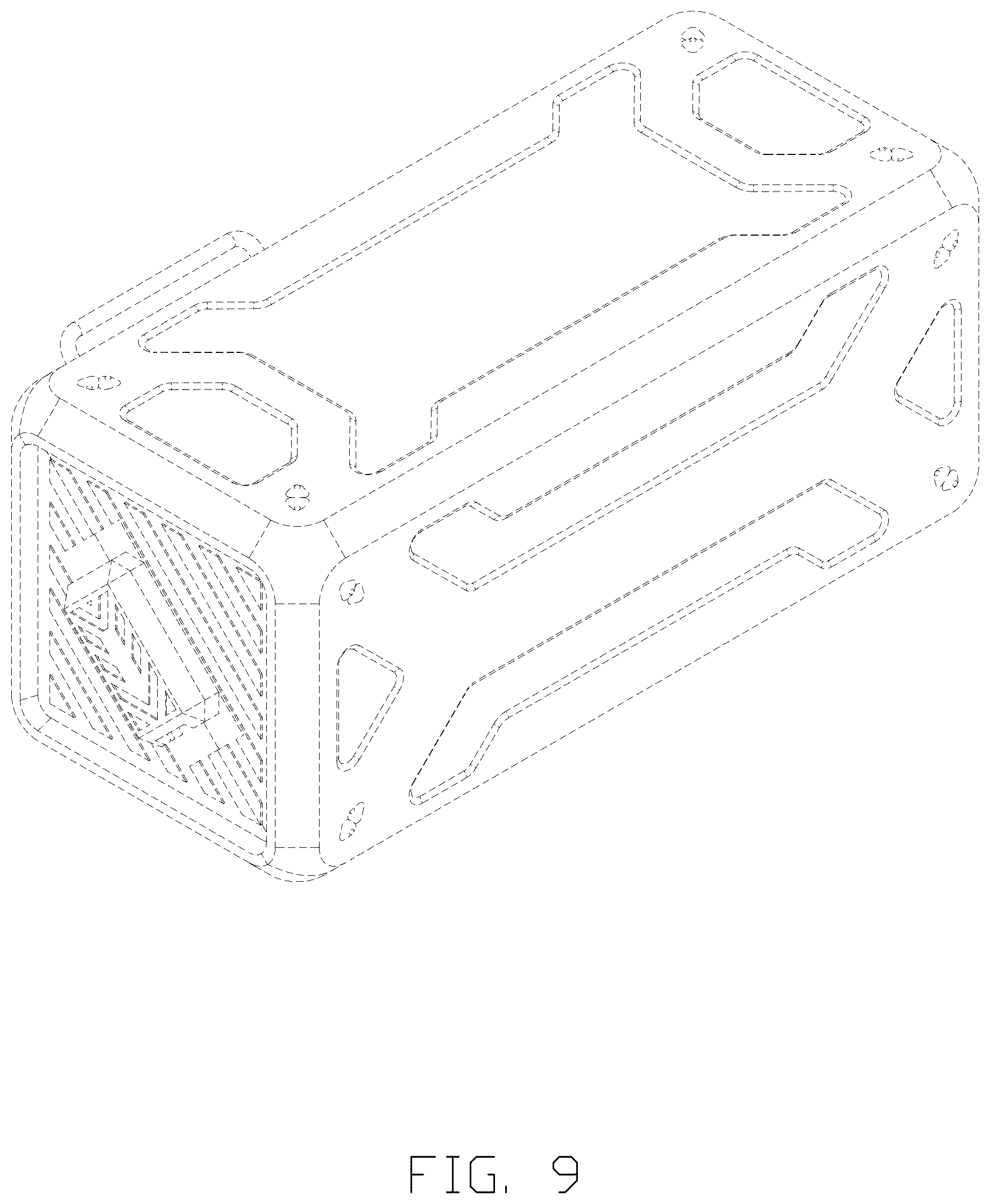Patent USD1124661 Figure 9 – Tool box lining