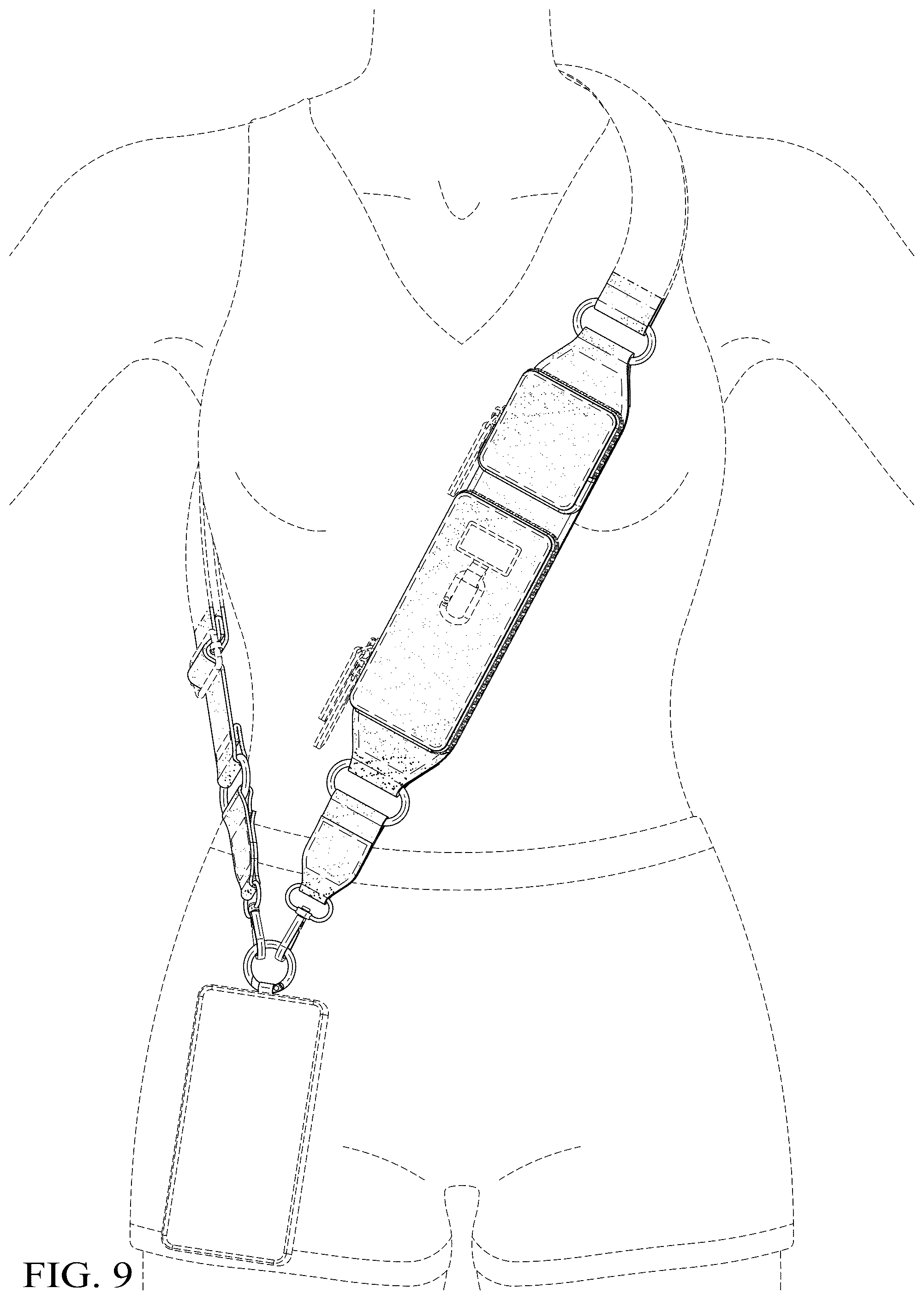 Patent USD1124662 Figure 8 – Crossbody bag