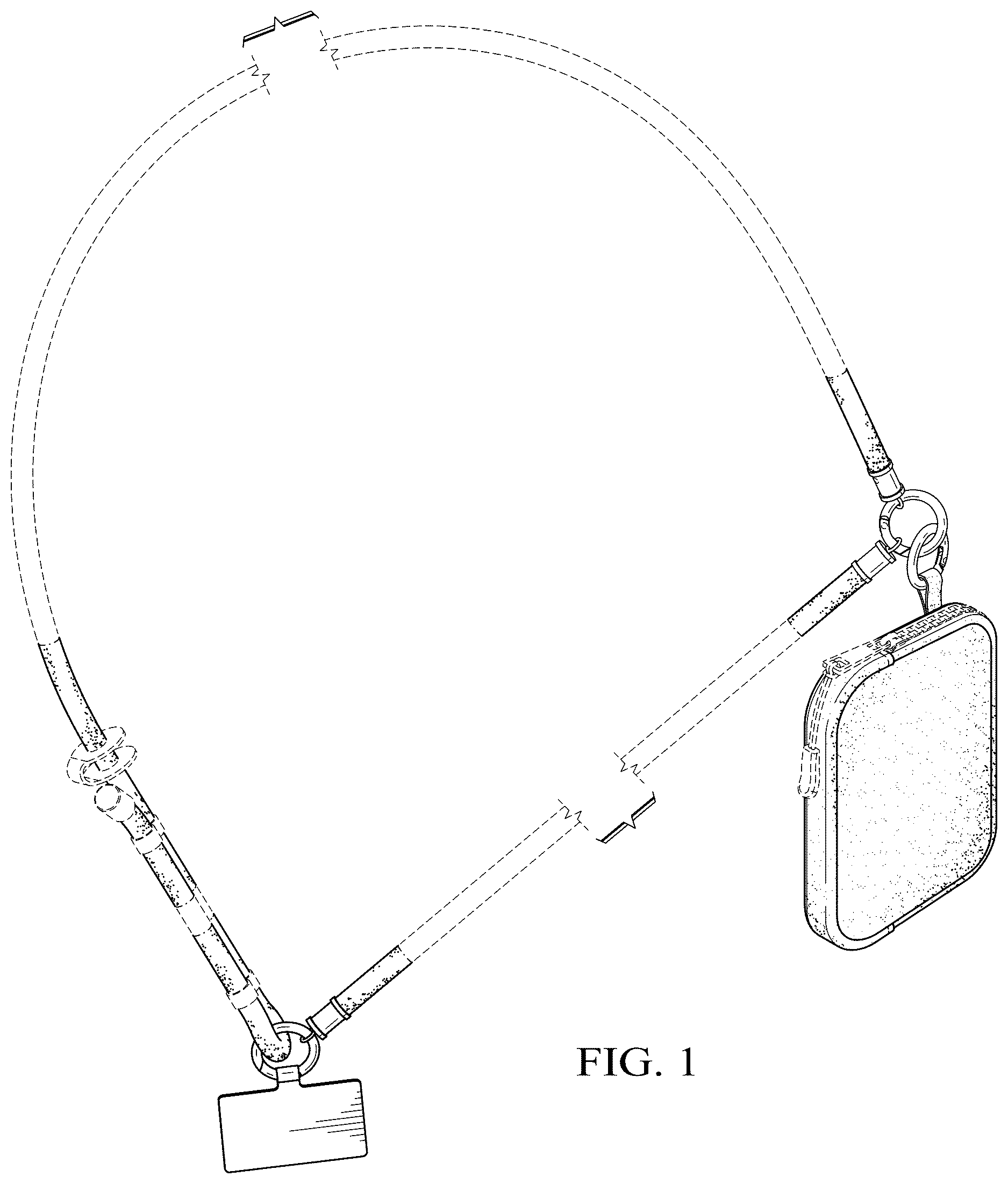 Patent USD1124663 — Crossbody bag — Figure 1