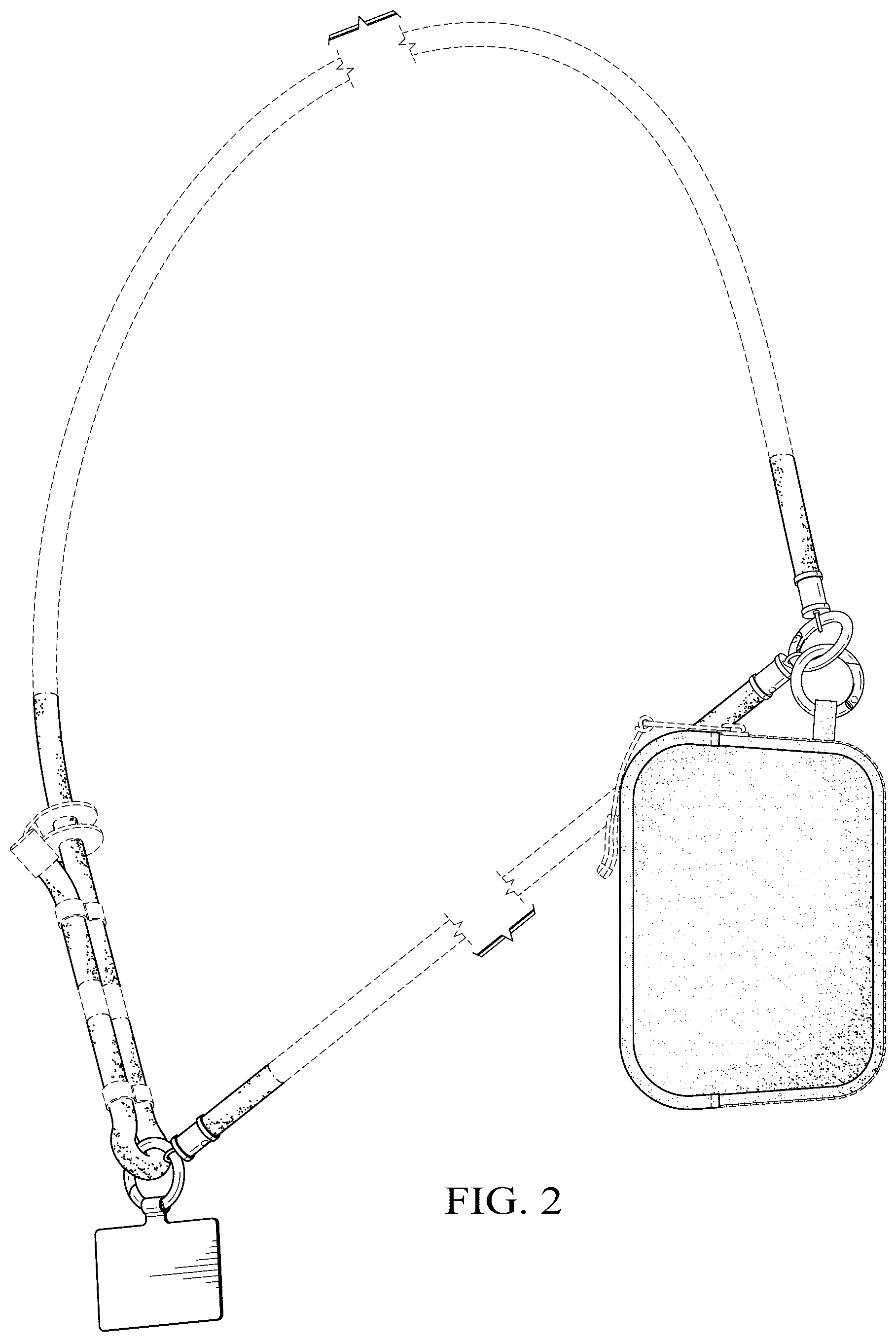 Patent USD1124663 Figure 2 – Crossbody bag