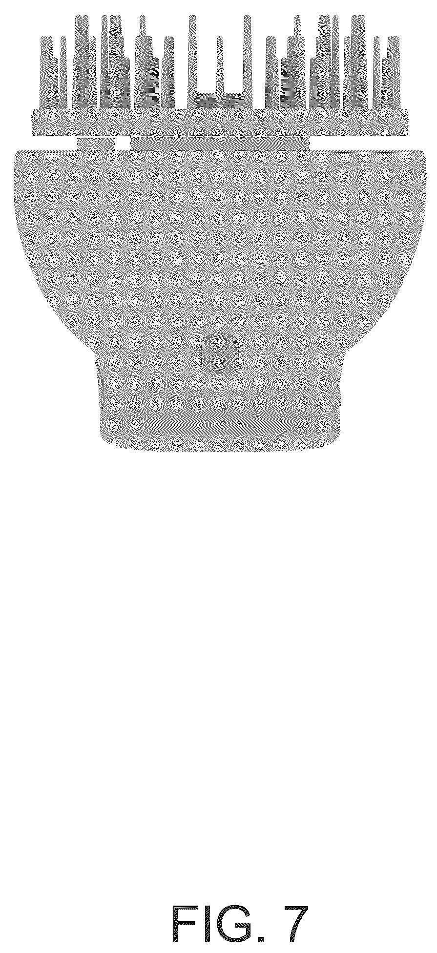 Patent USD1124664 Figure 7 – Massage comb