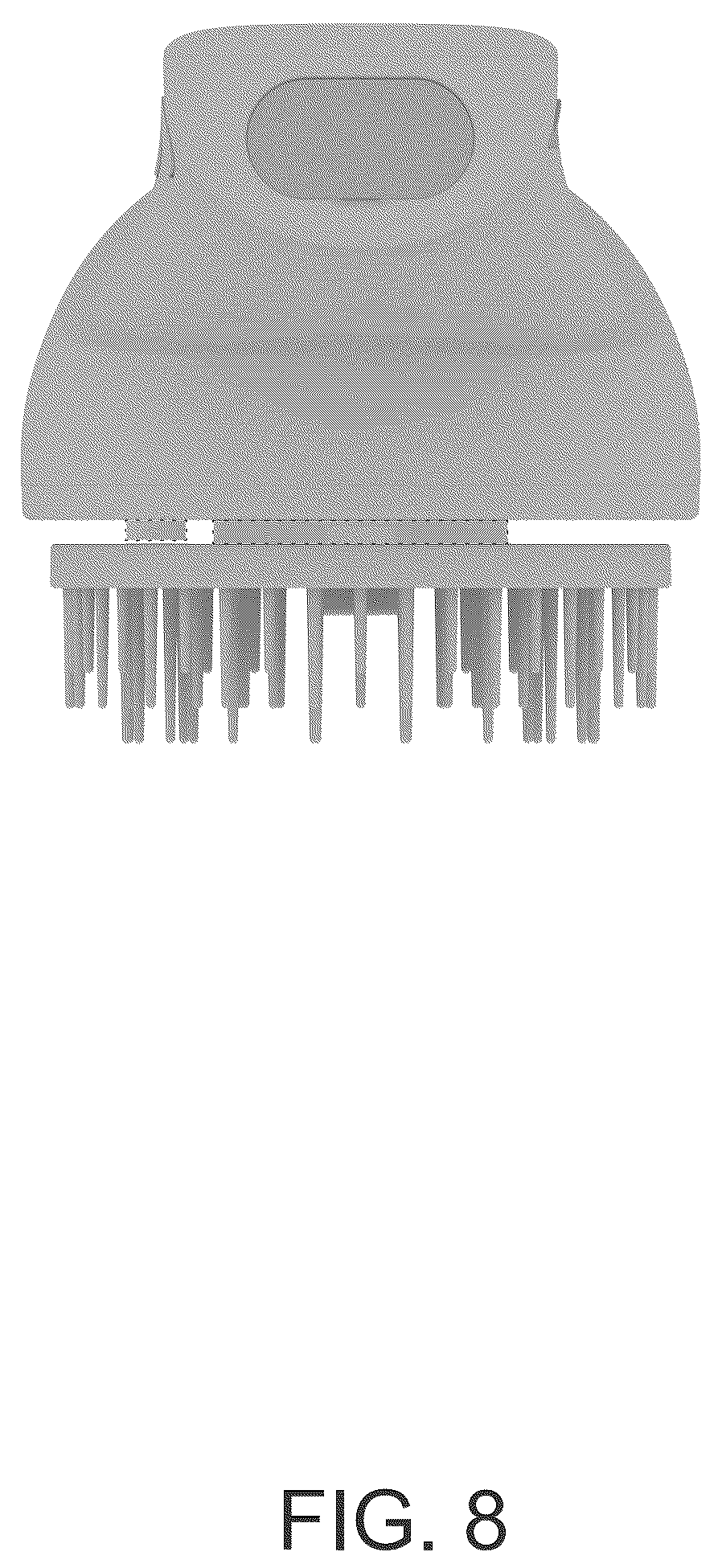 Patent USD1124664 Figure 8 – Massage comb