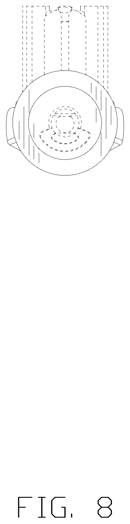 Patent USD1124666 Figure 8 – Toothbrush head