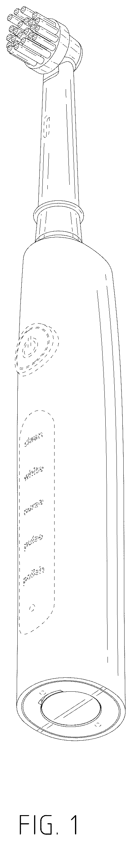 Patent USD1124667 Figure 1 – Electric toothbrush