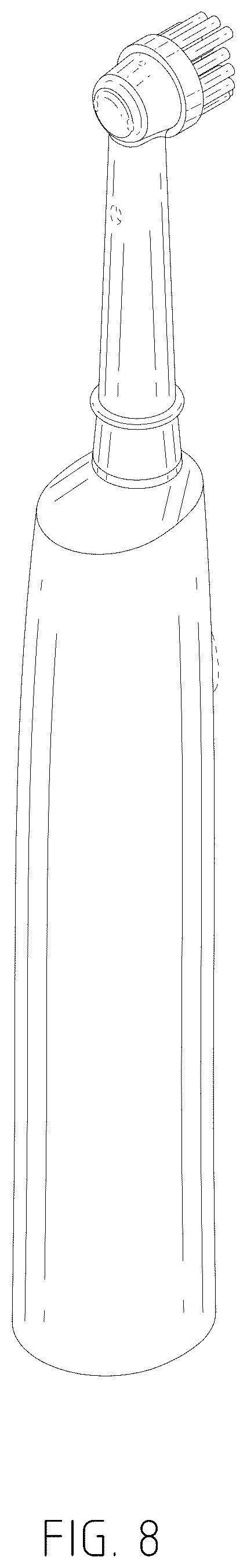 Patent USD1124667 Figure 8 – Electric toothbrush