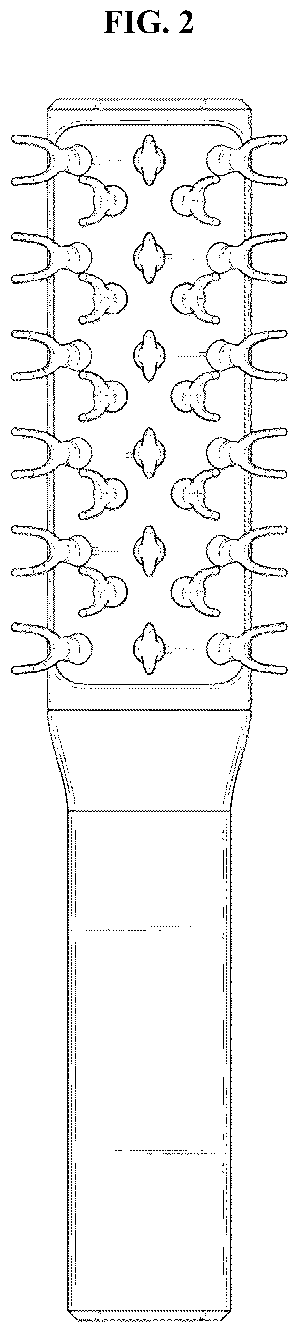 Patent USD1124669 Figure 2 – Volume hairbrush