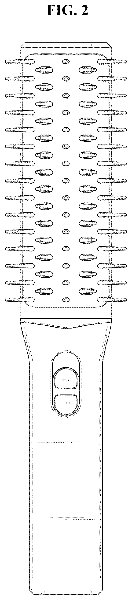 Patent USD1124670 Figure 2 – Styling hairbrush
