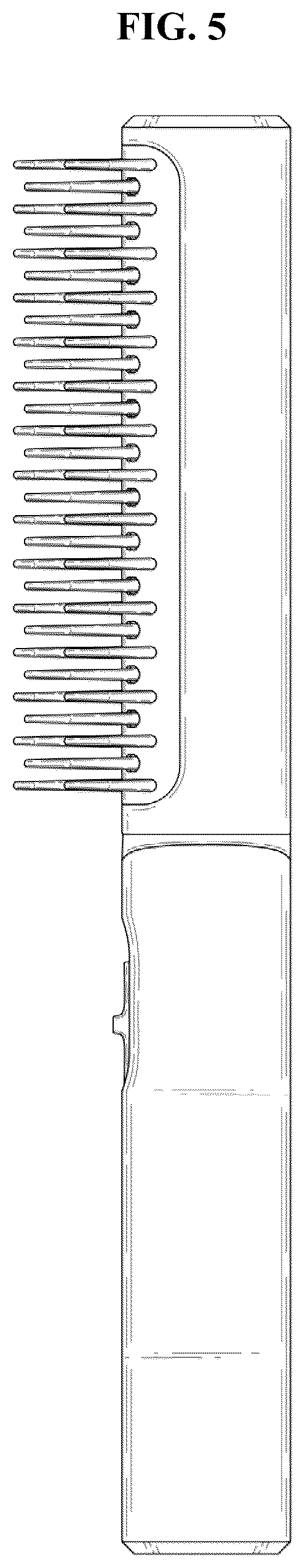Patent USD1124670 Figure 5 – Styling hairbrush