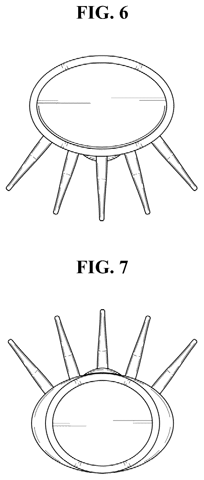 Patent USD1124670 Figure 6 – Styling hairbrush