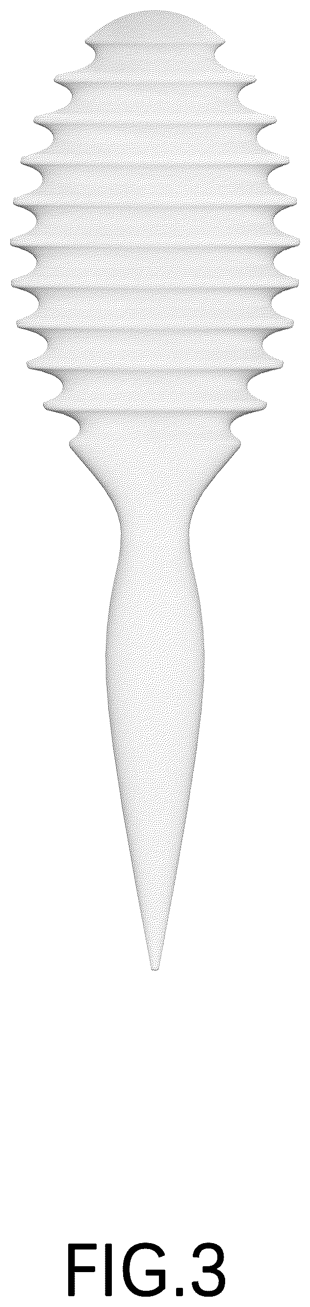 Patent USD1124672 Figure 3 – Hairbrush