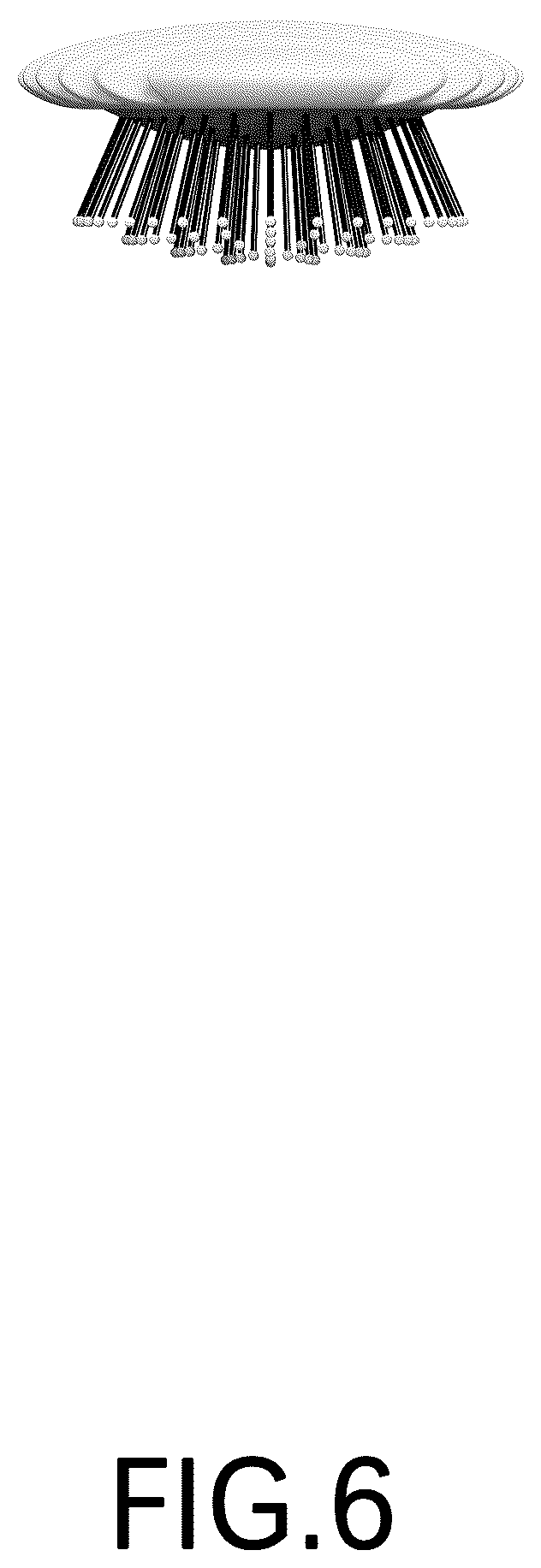 Patent USD1124672 Figure 6 – Hairbrush
