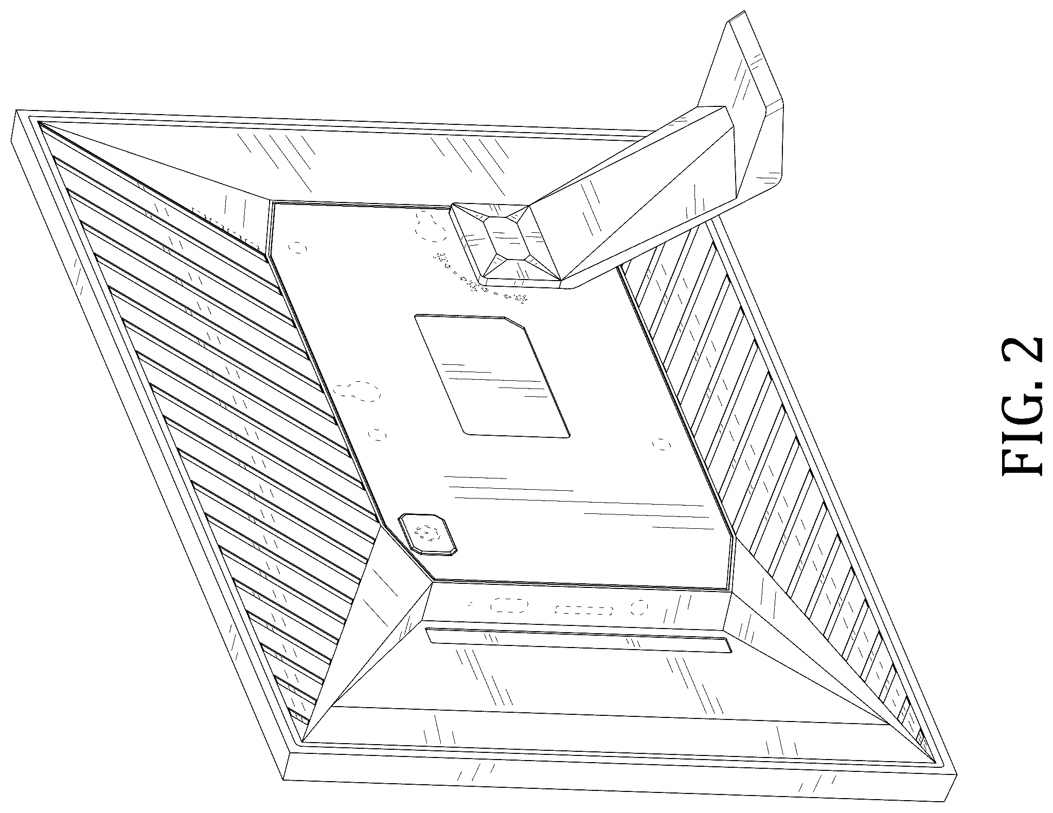 Patent USD1124674 Figure 2 – Electronic photo frame