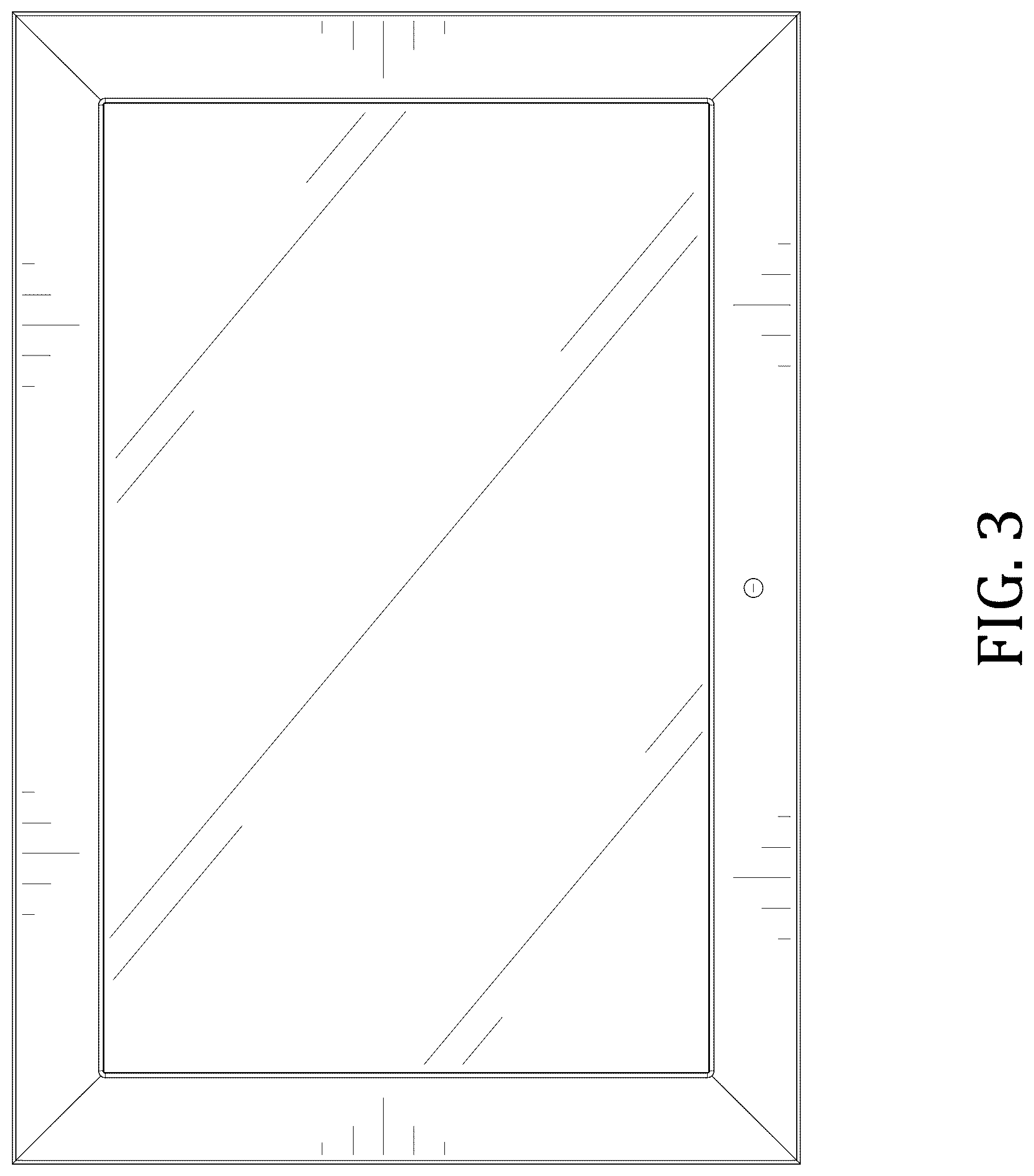 Patent USD1124674 Figure 3 – Electronic photo frame