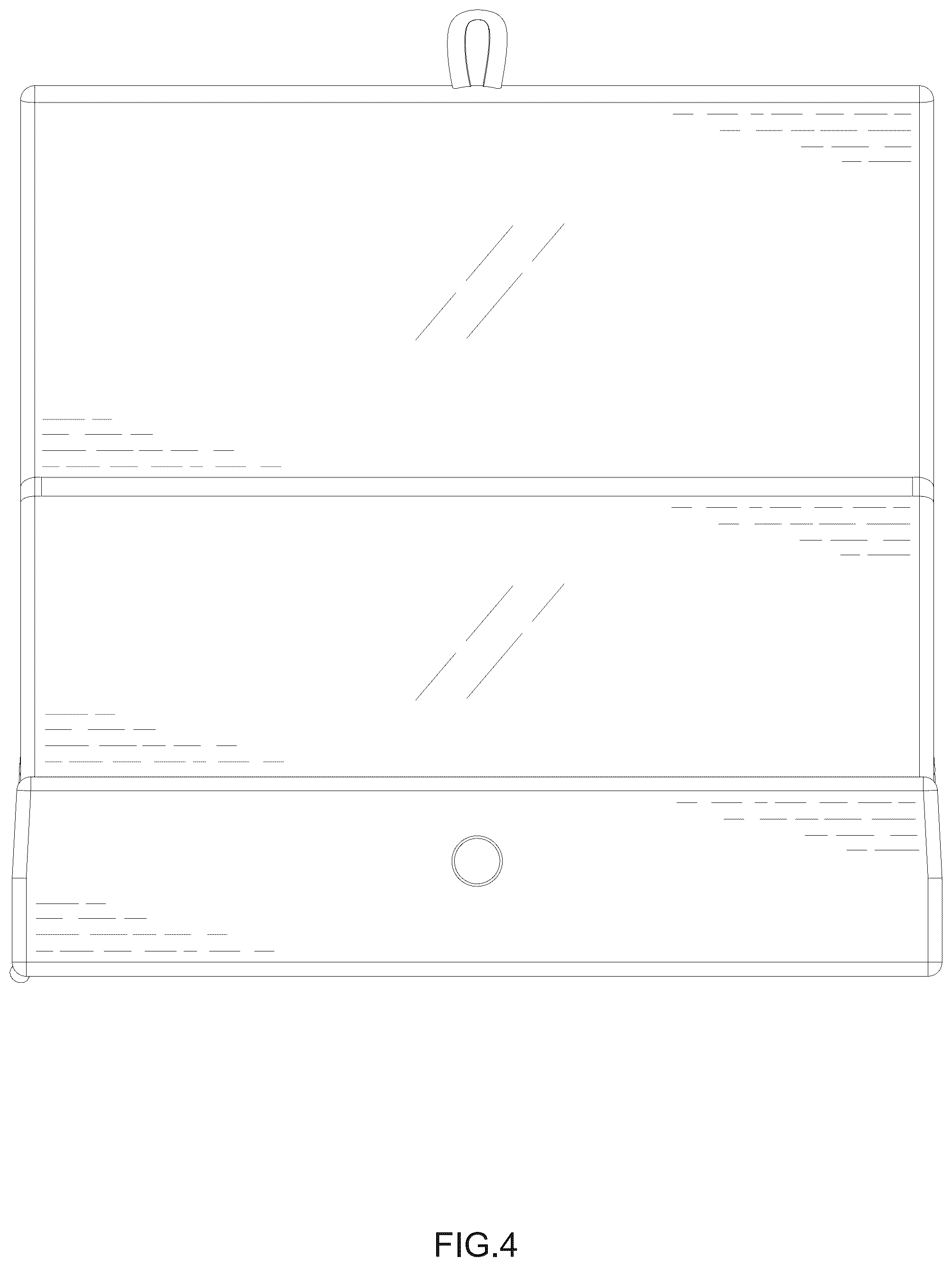 Patent USD1124675 Figure 4 – Reading pillow stand