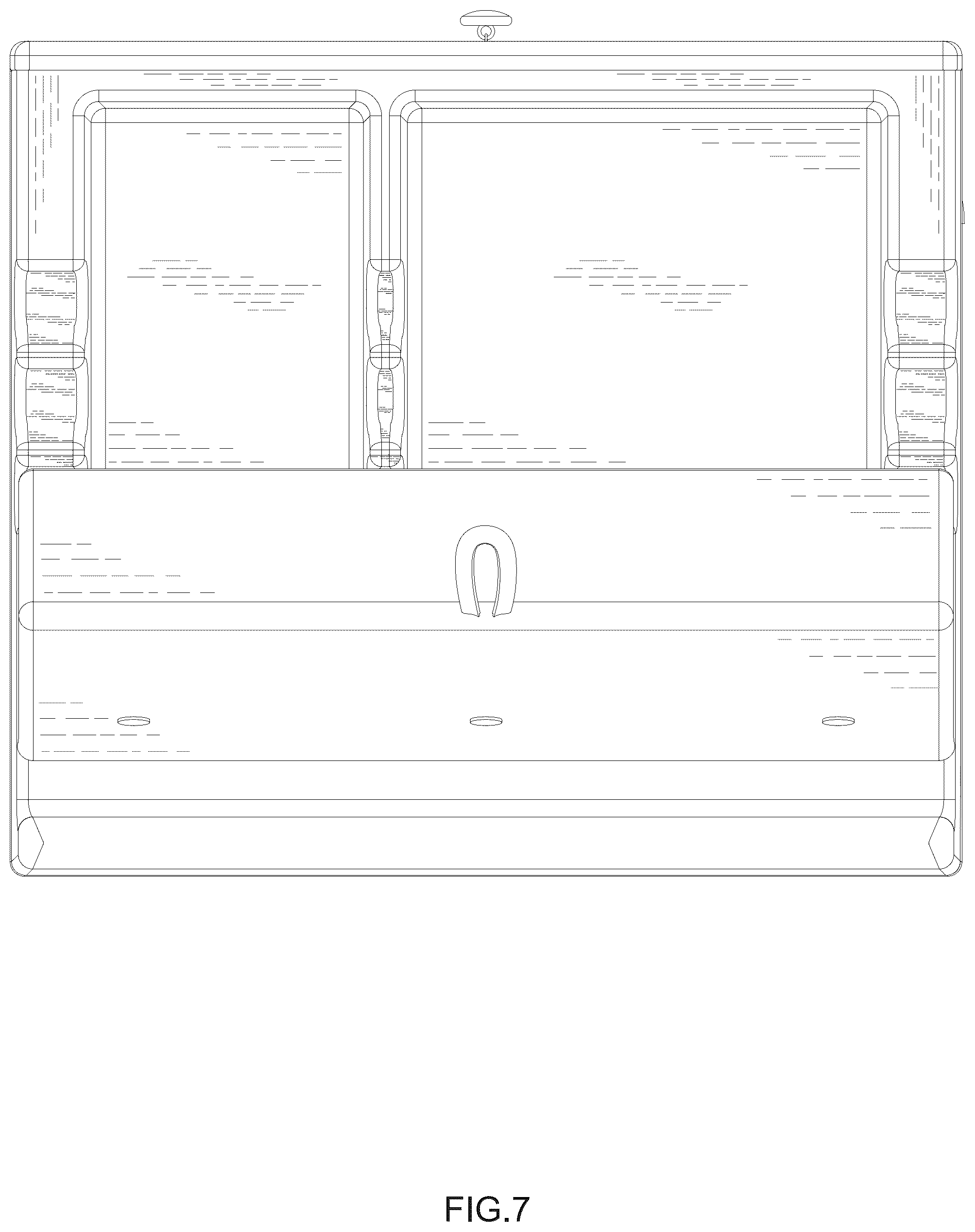 Patent USD1124675 Figure 7 – Reading pillow stand
