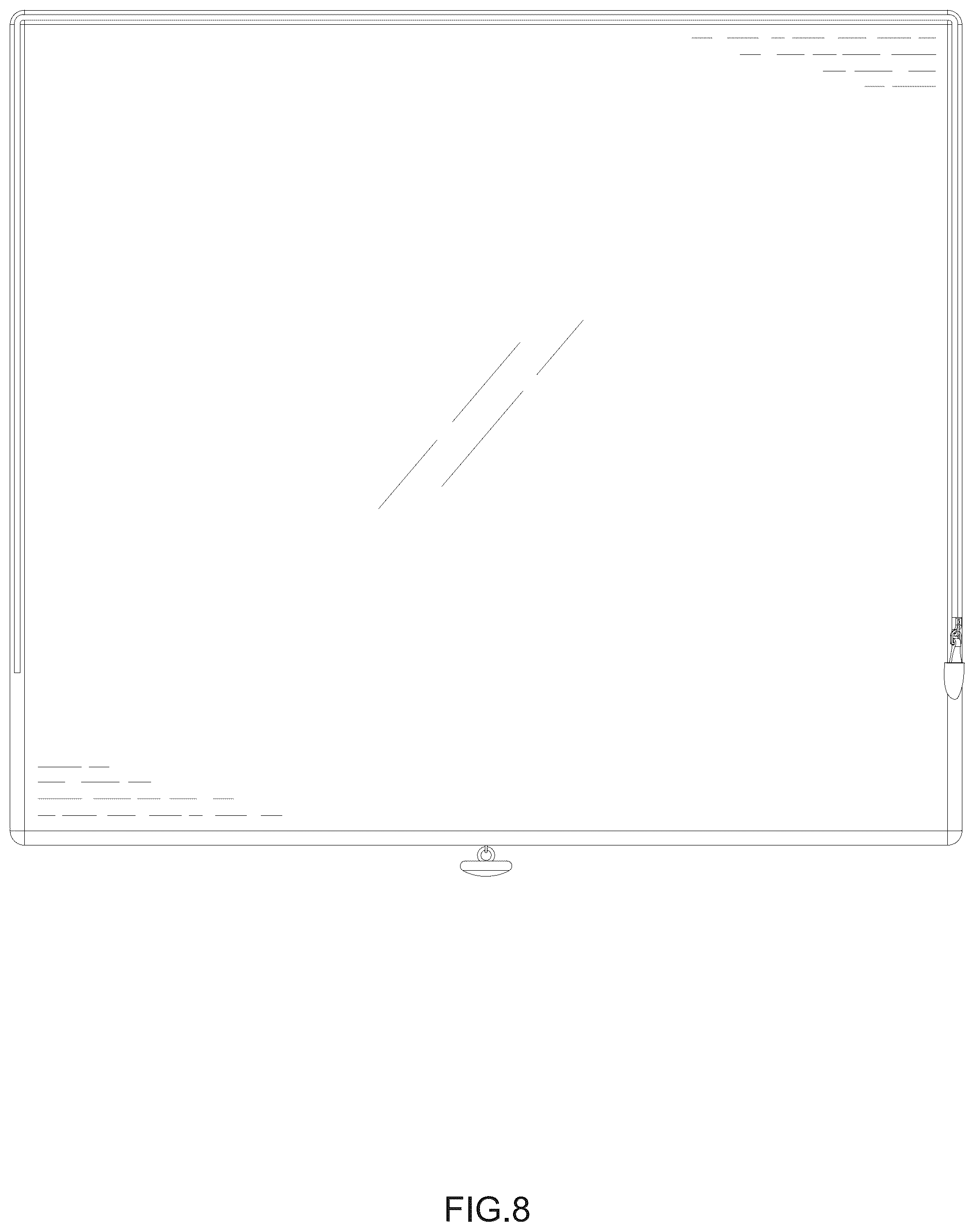 Patent USD1124675 Figure 8 – Reading pillow stand