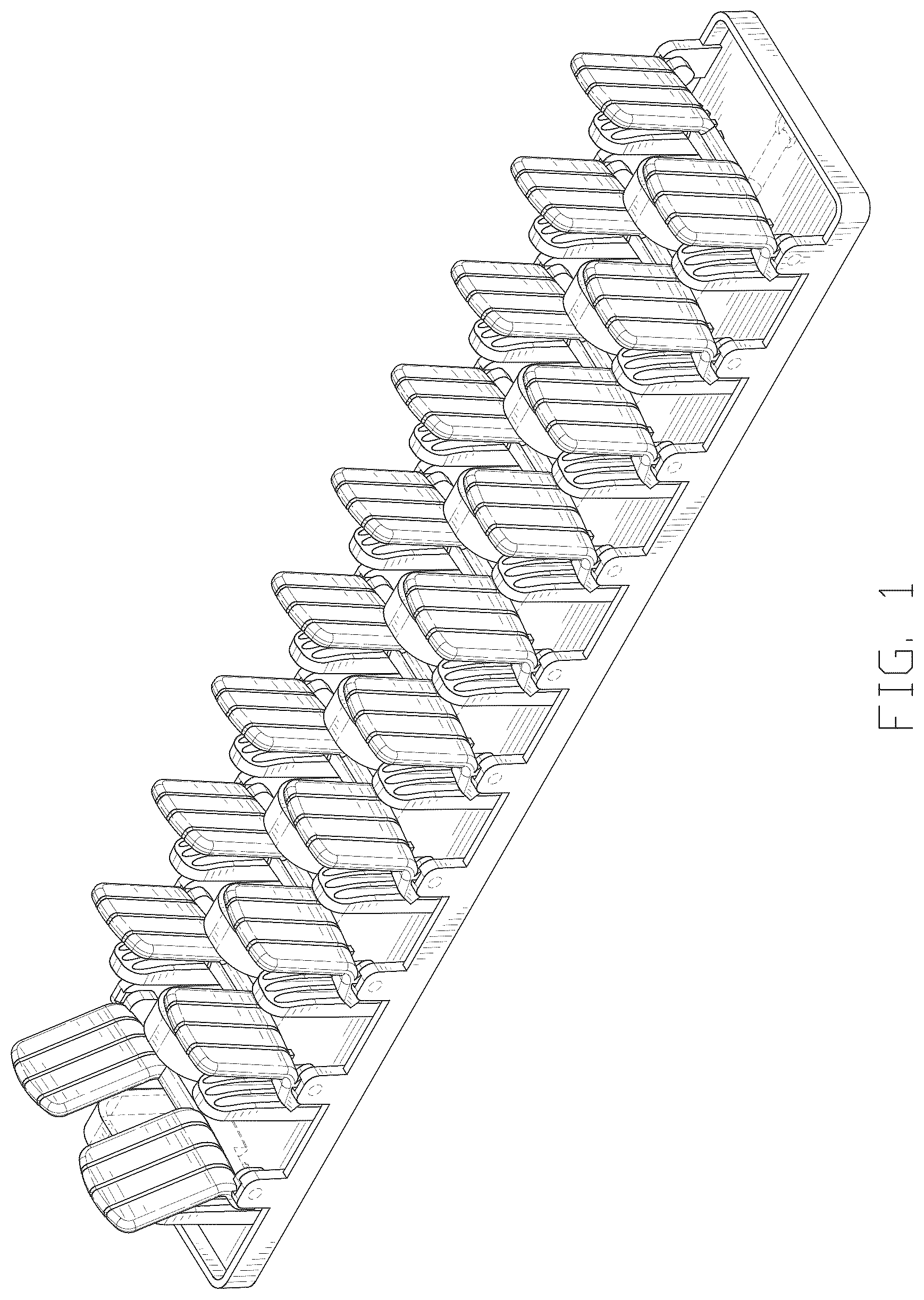 Patent USD1124676 Figure 1 – Hat rack