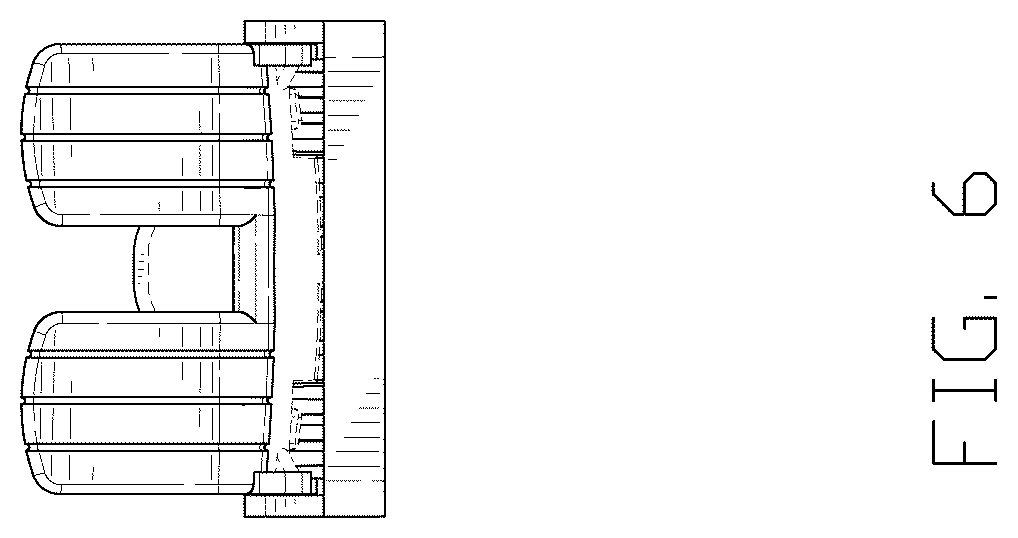 Patent USD1124676 Figure 6 – Hat rack
