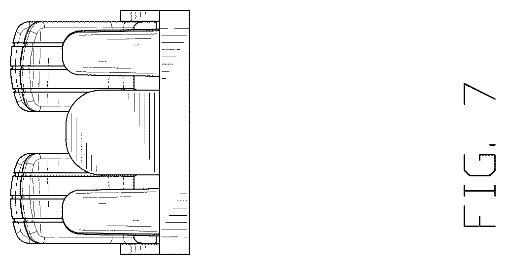 Patent USD1124676 Figure 7 – Hat rack